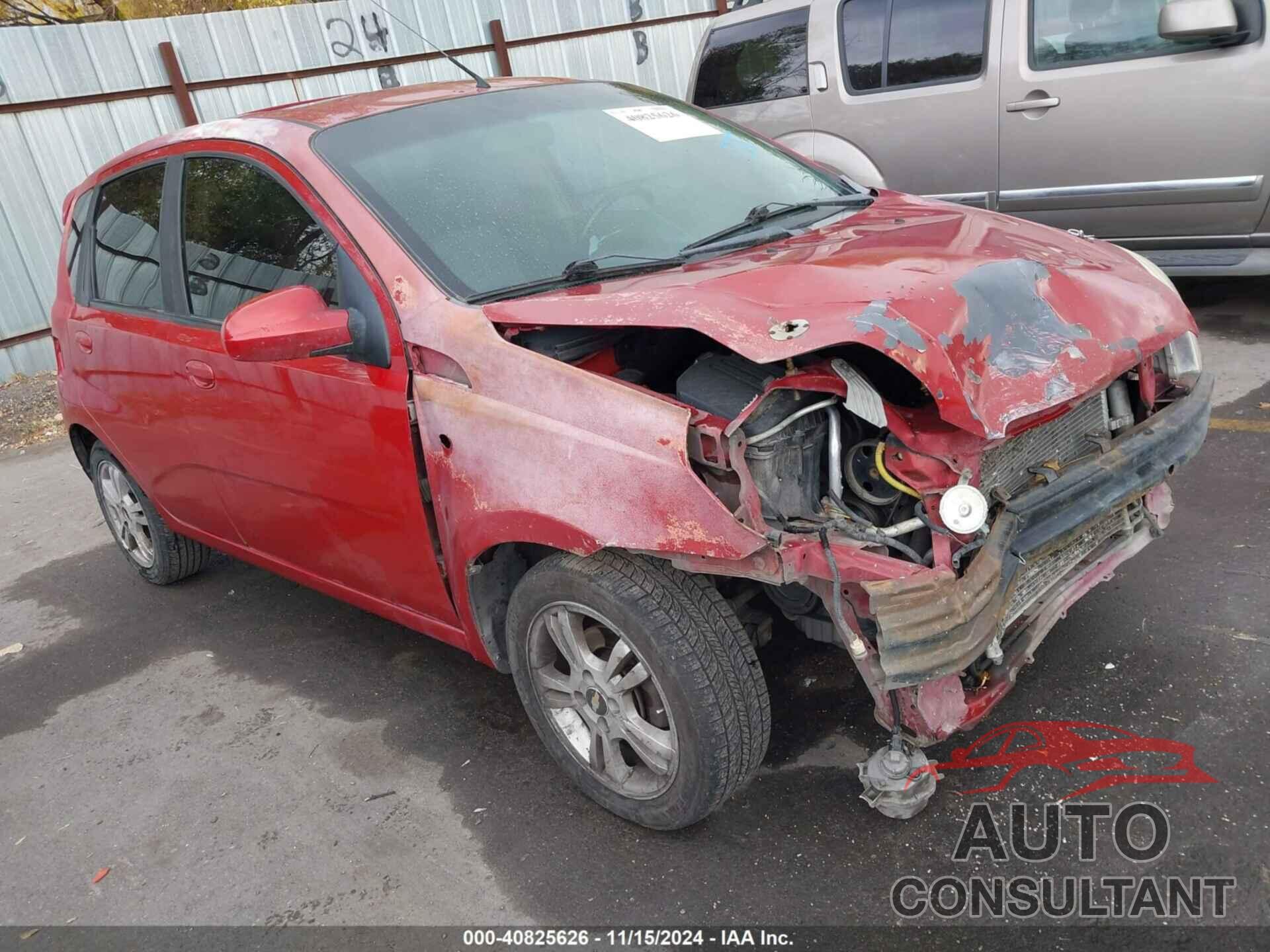 CHEVROLET AVEO 2011 - KL1TG6DE3BB119922