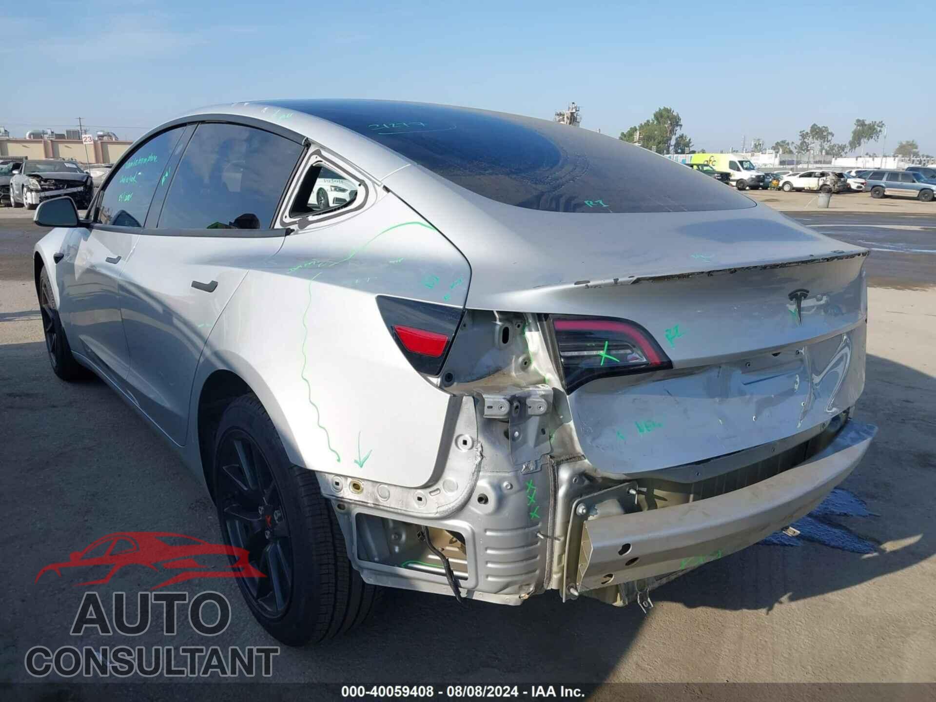 TESLA MODEL 3 2018 - 5YJ3E1EA7JF077277