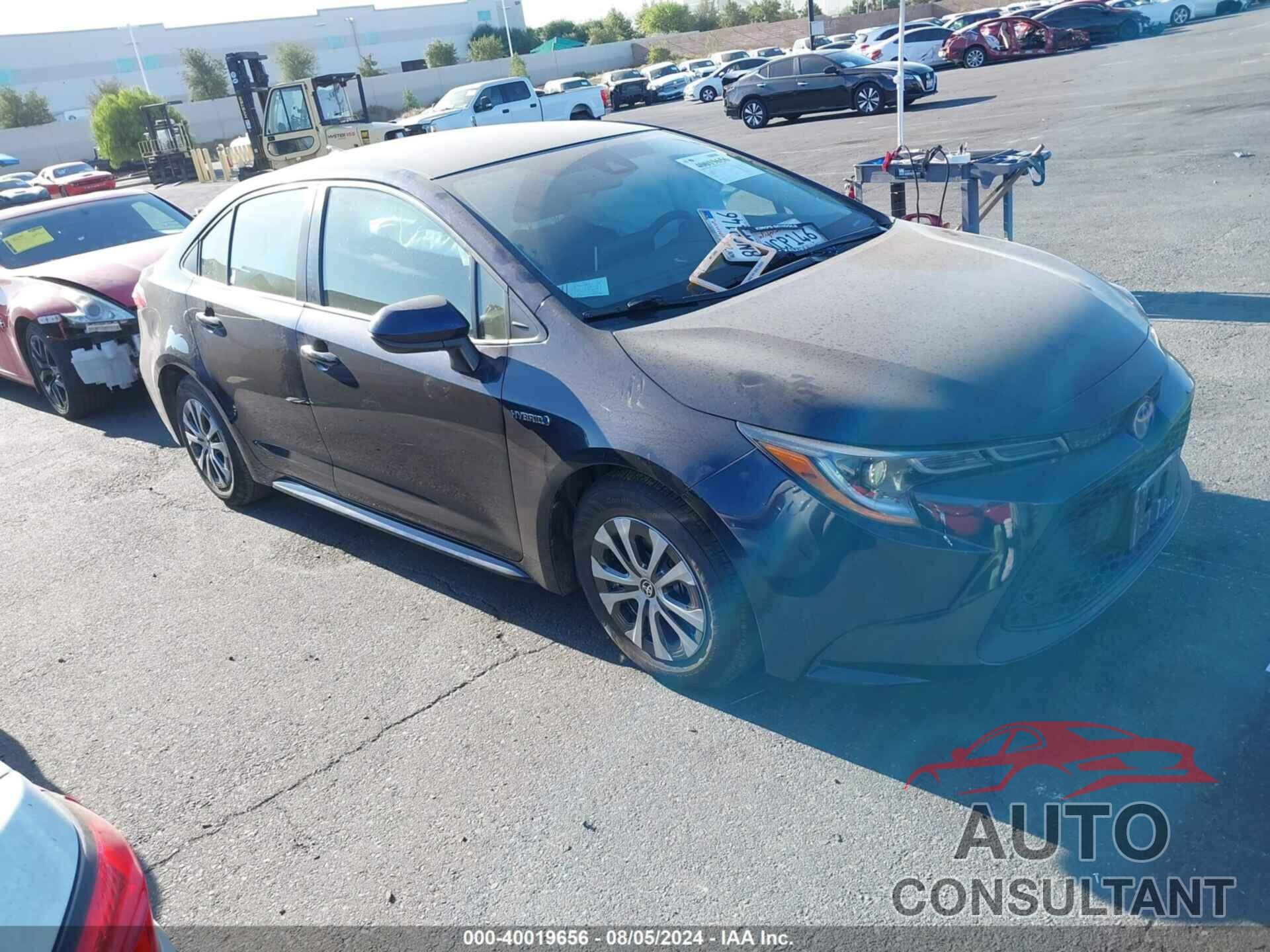 TOYOTA COROLLA 2020 - JTDEBRBE4LJ019081