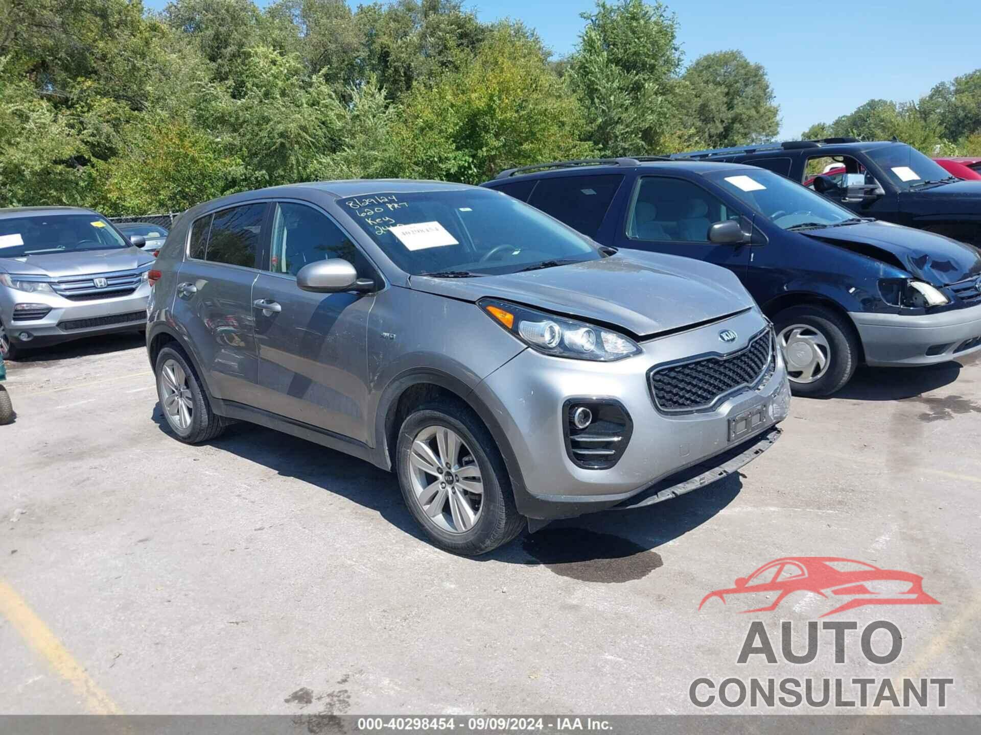 KIA SPORTAGE 2019 - KNDPMCAC0K7592460