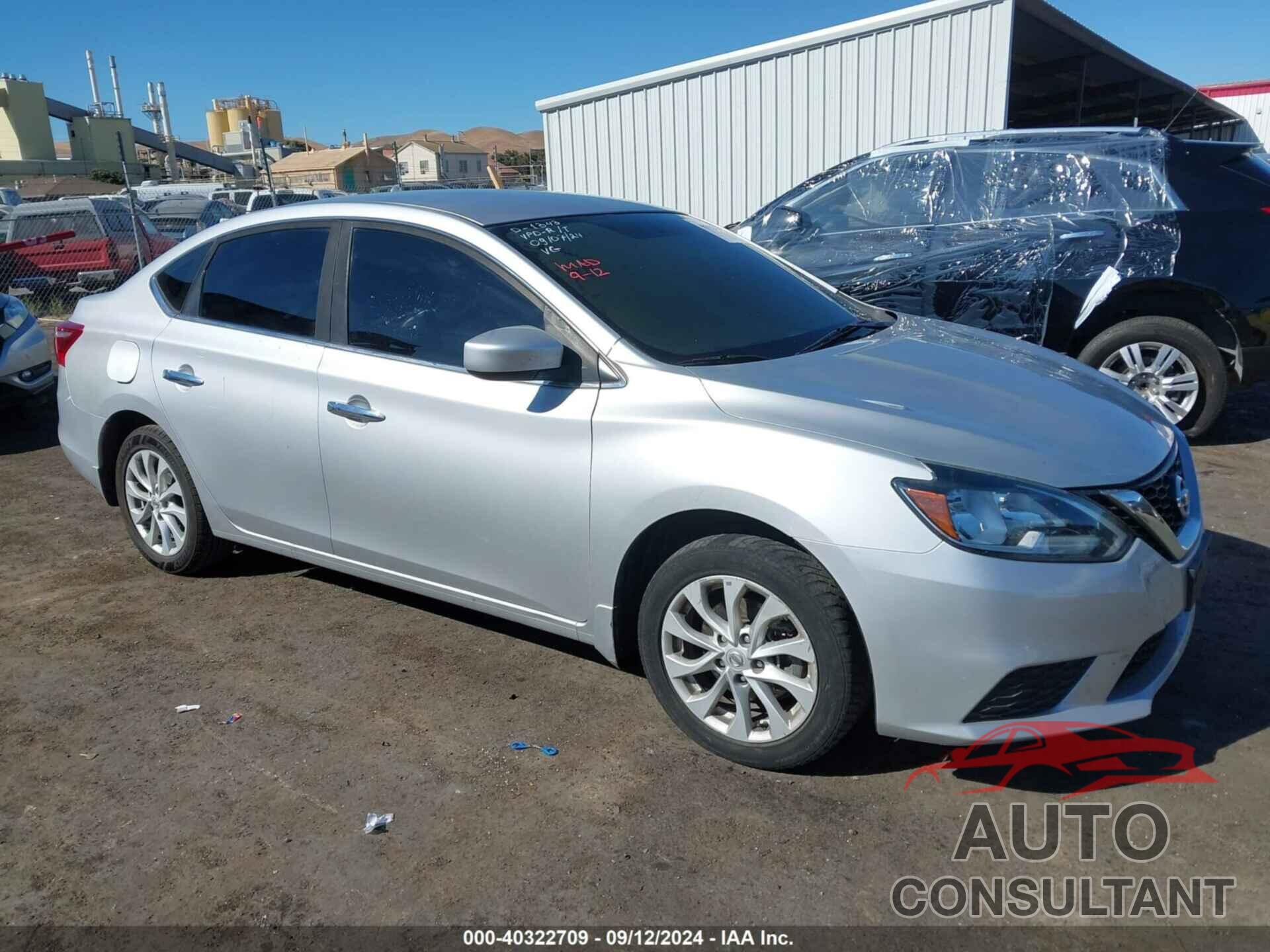 NISSAN SENTRA 2018 - 3N1AB7AP3JY231326