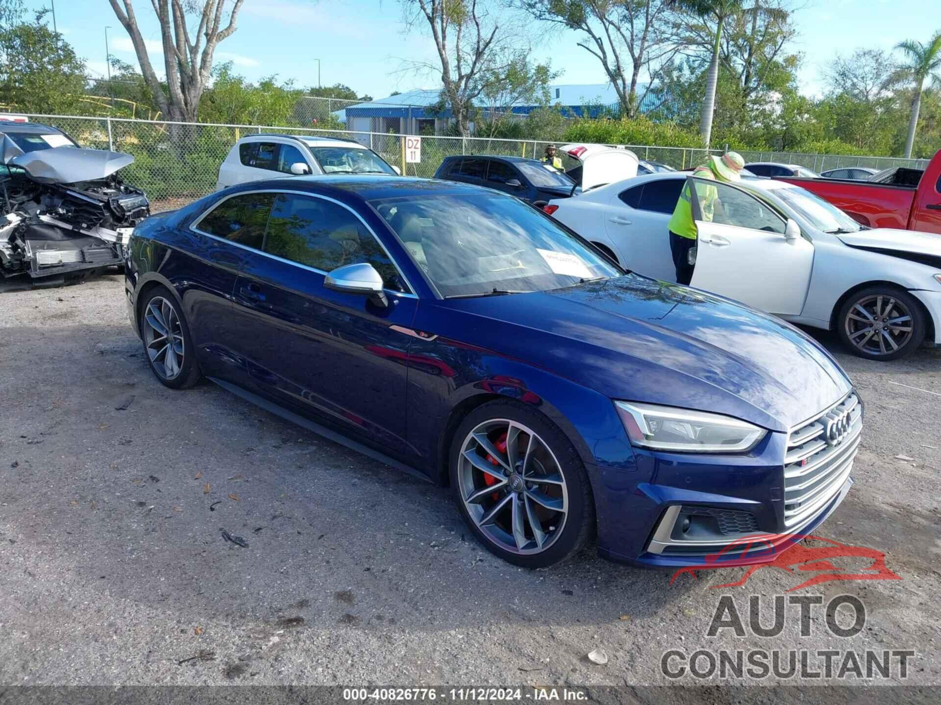 AUDI S5 2018 - WAUR4AF54JA074373