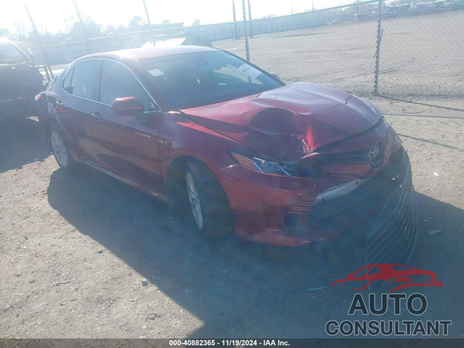 TOYOTA CAMRY 2018 - 4T1B11HK4JU609941