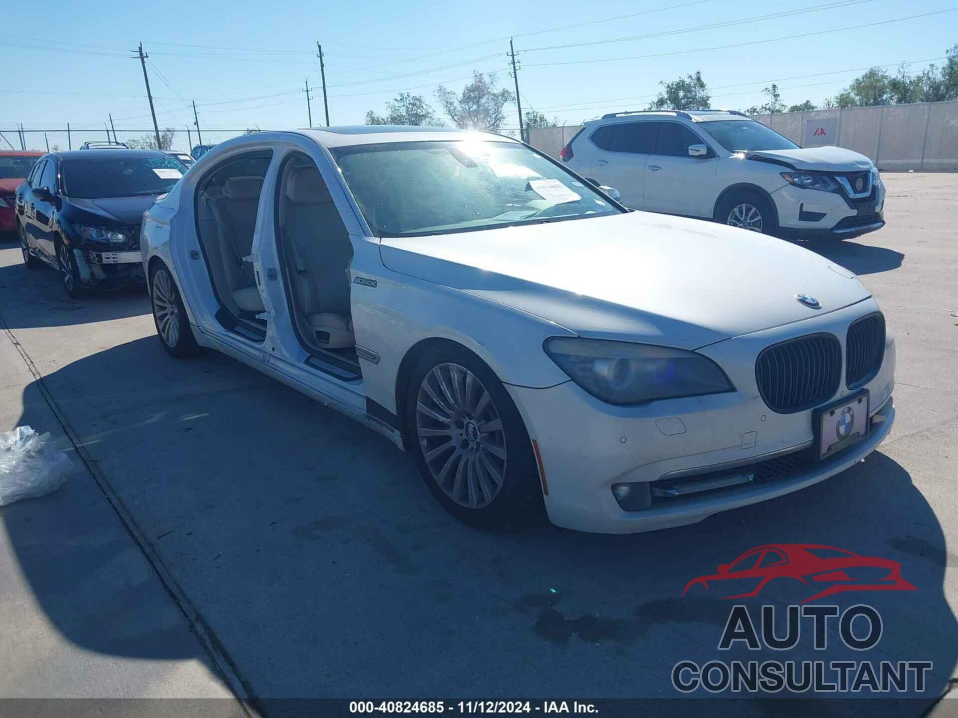 BMW 750LI 2012 - WBAKB8C51CC965166