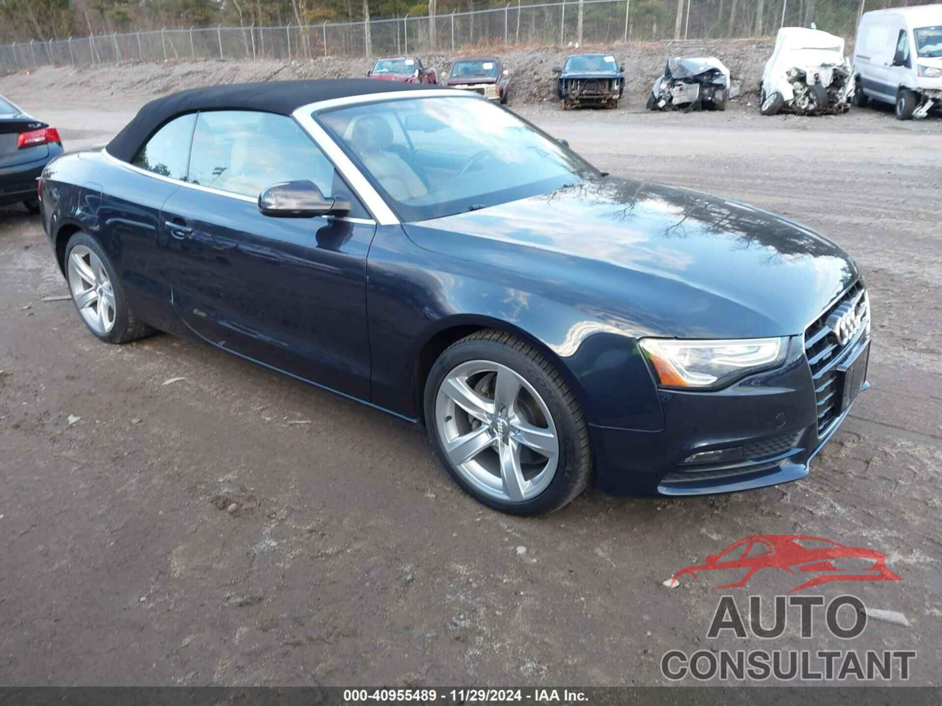 AUDI A5 2013 - WAULFAFH3DN002944