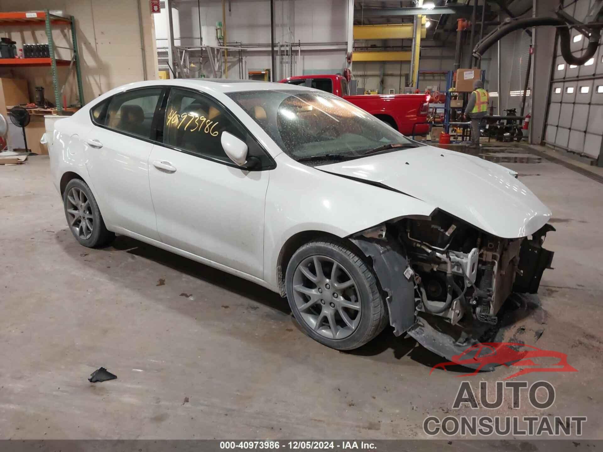 DODGE DART 2015 - 1C3CDFBBXFD267185
