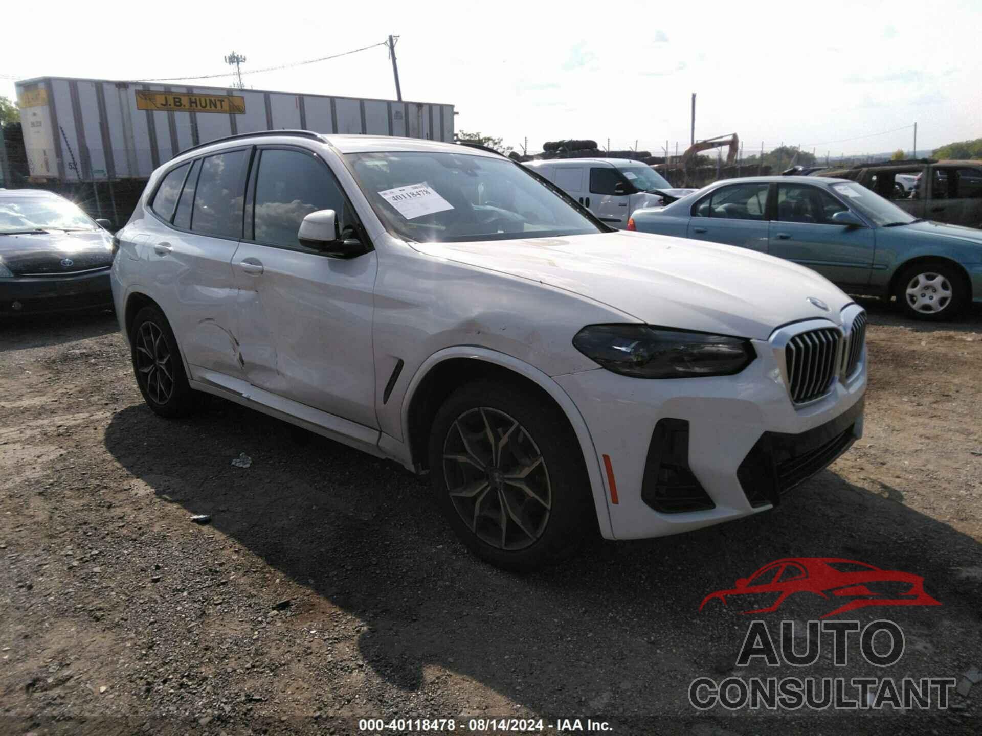 BMW X3 2022 - 5UX53DP03N9M13915