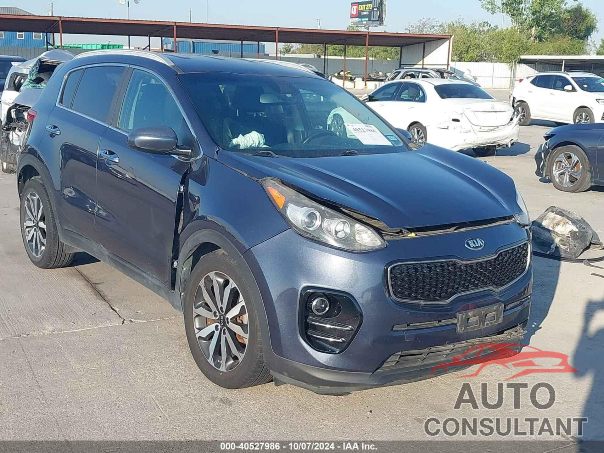 KIA SPORTAGE 2017 - KNDPN3AC7H7166285