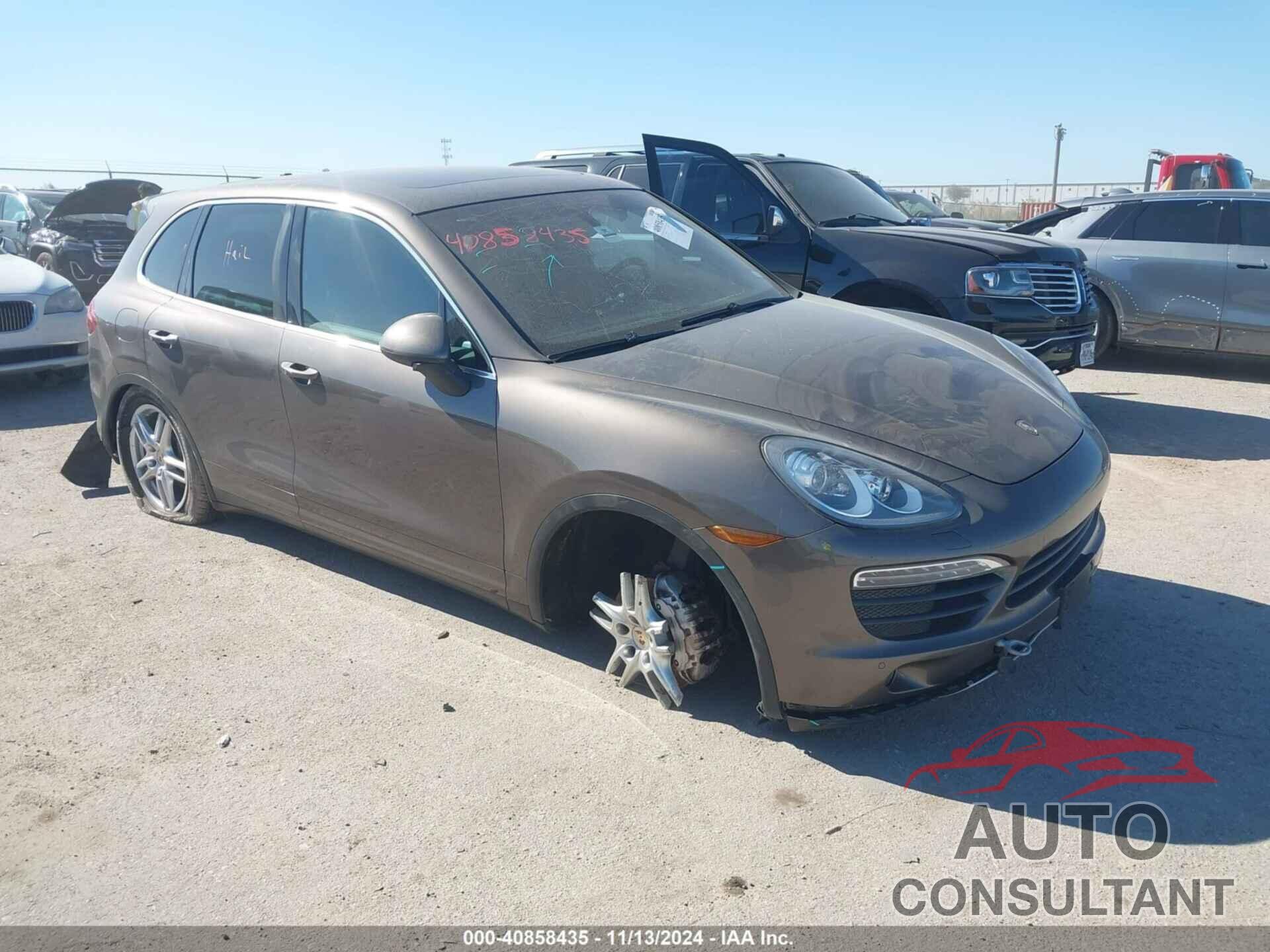 PORSCHE CAYENNE 2012 - WP1AB2A26CLA51062