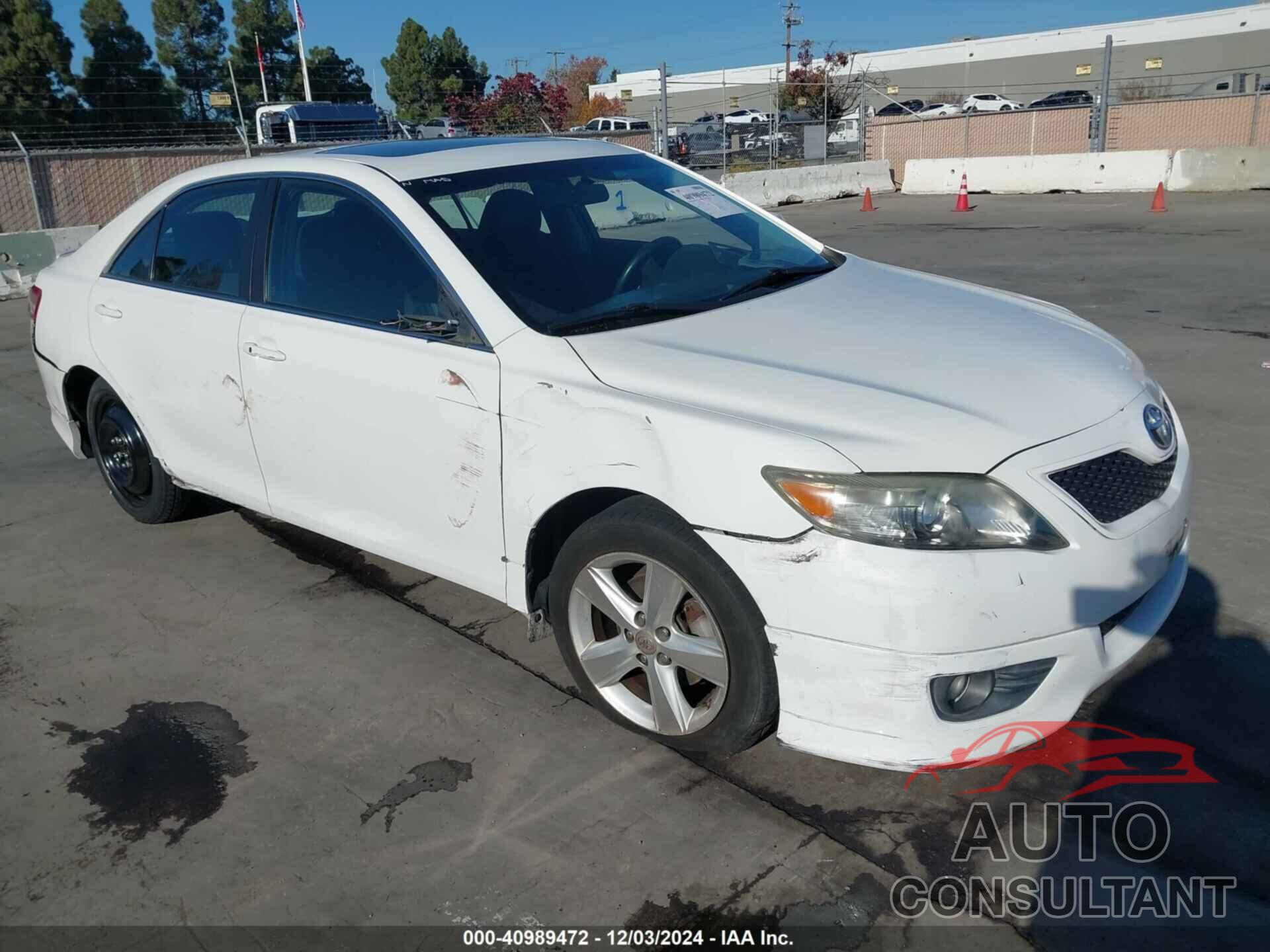 TOYOTA CAMRY 2011 - 4T1BF3EK7BU652267
