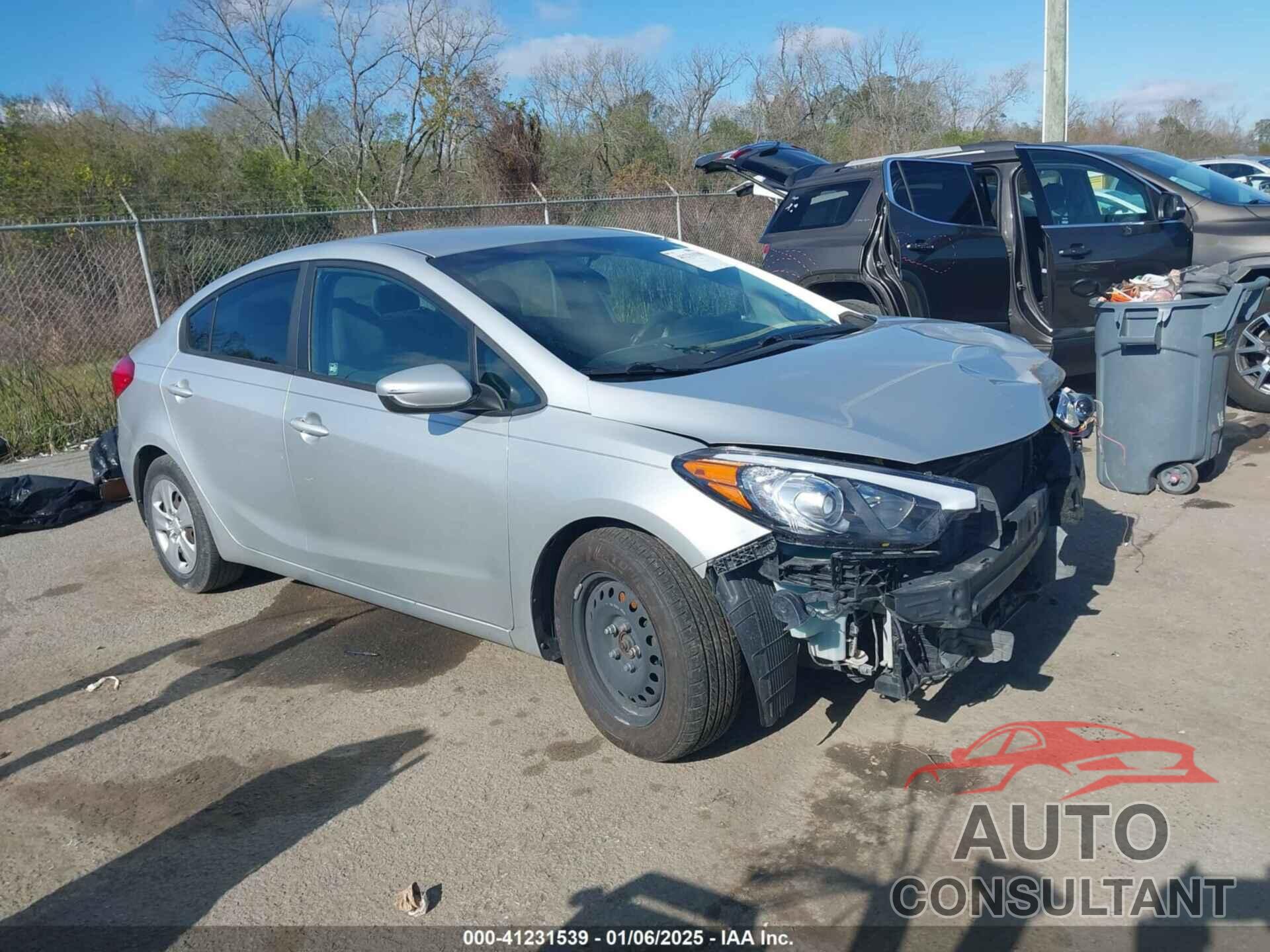 KIA FORTE 2016 - KNAFK4A64G5466068