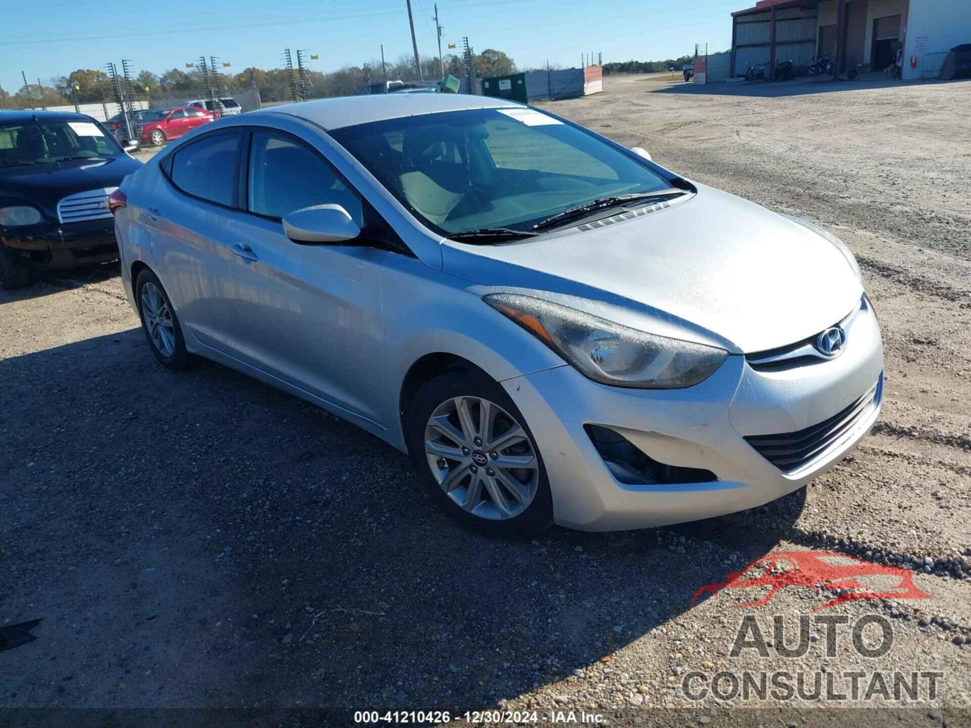 HYUNDAI ELANTRA 2015 - 5NPDH4AE1FH603899