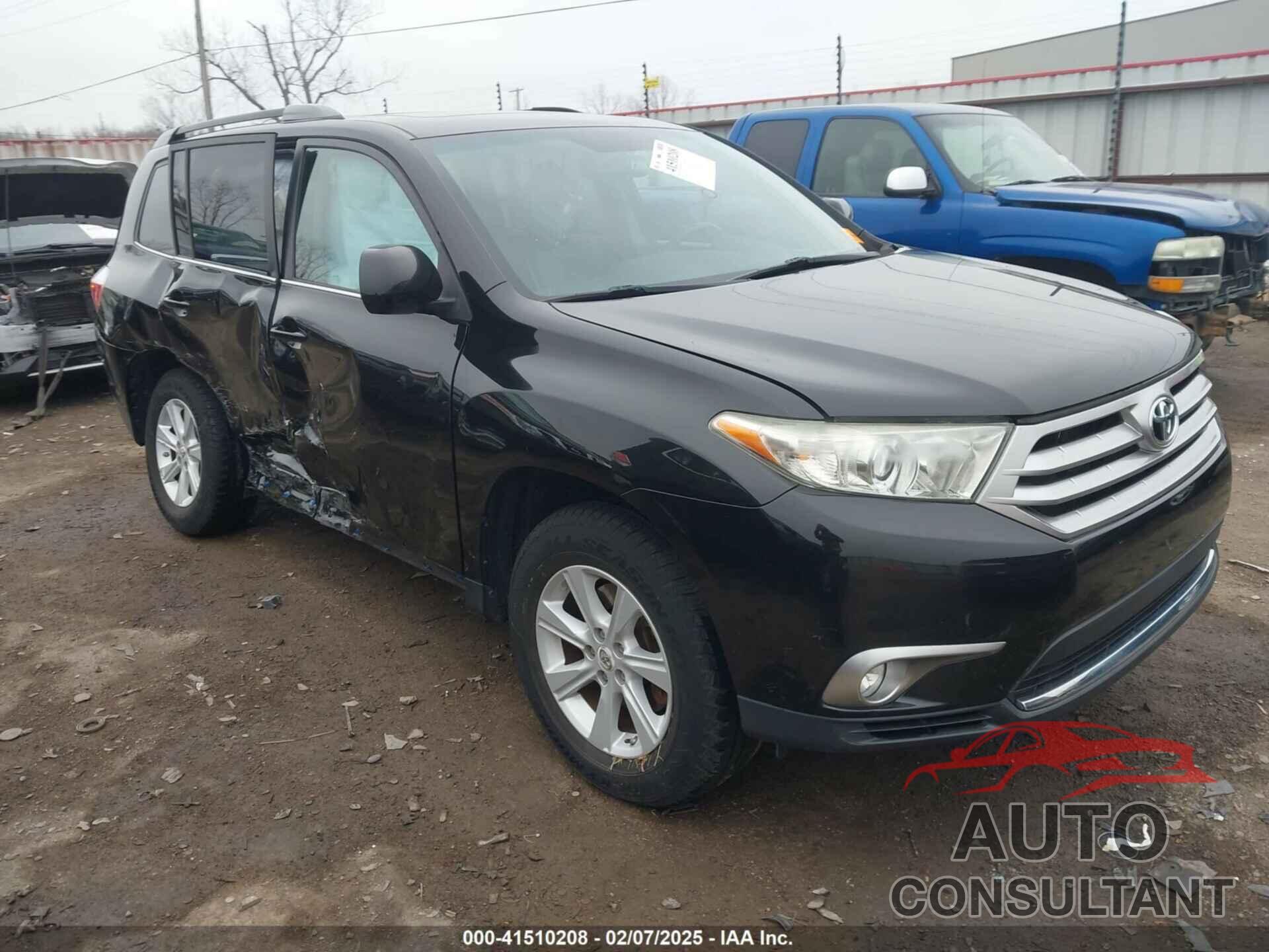 TOYOTA HIGHLANDER 2012 - 5TDBK3EH5CS102138