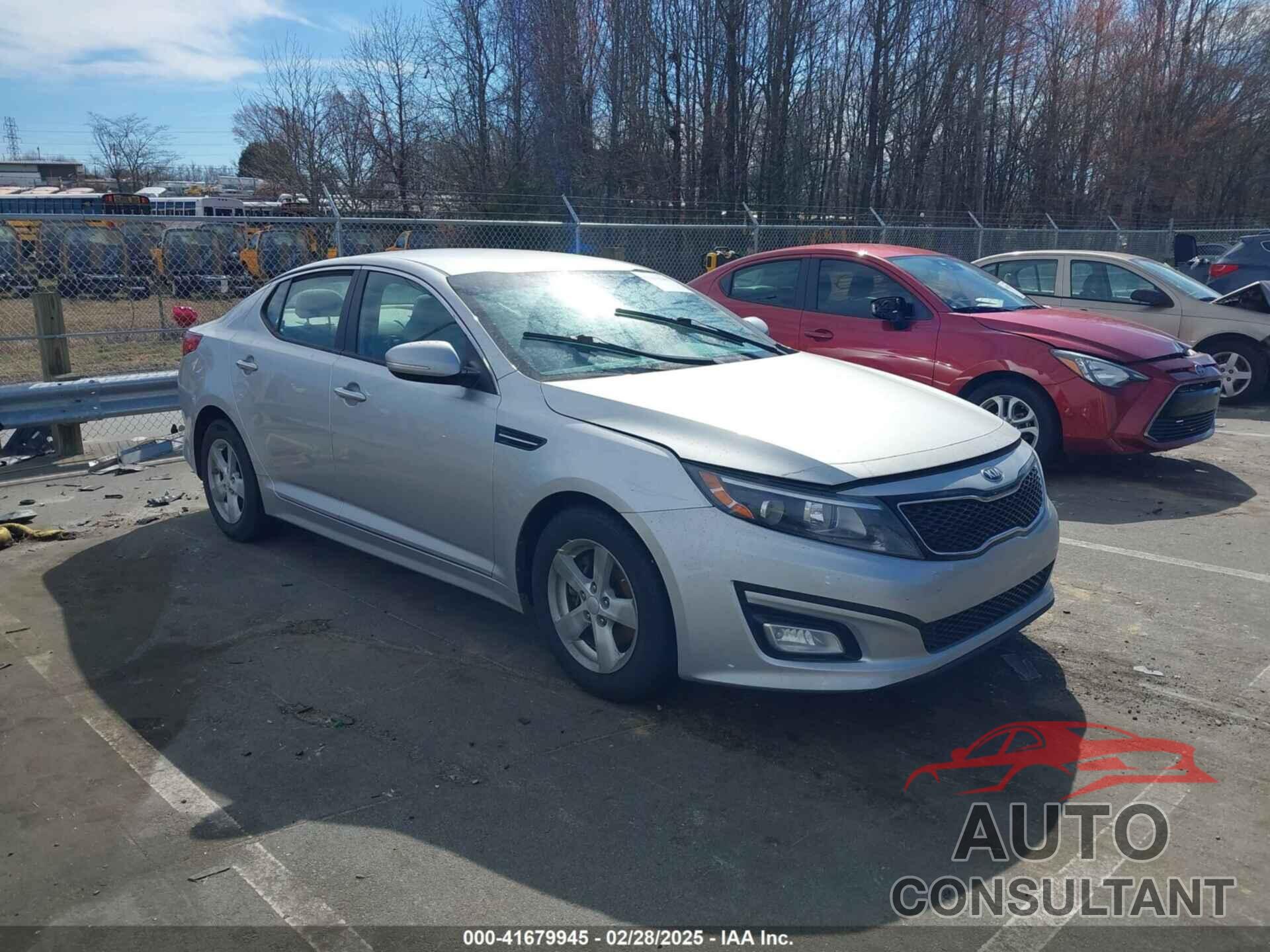 KIA OPTIMA 2014 - KNAGM4A71E5464685