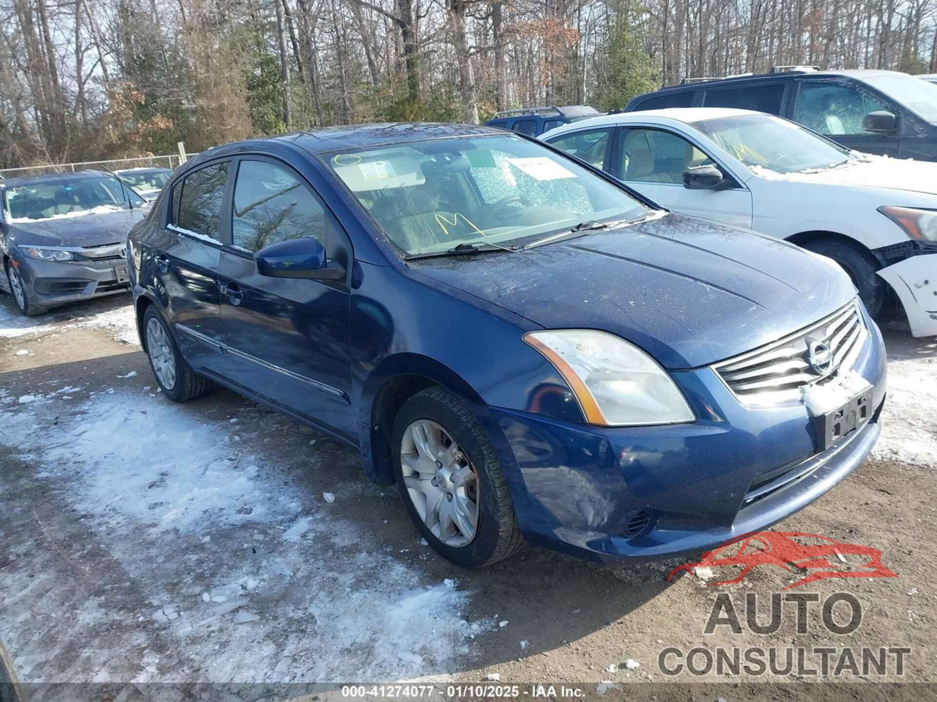 NISSAN SENTRA 2012 - 3N1AB6AP1CL732807
