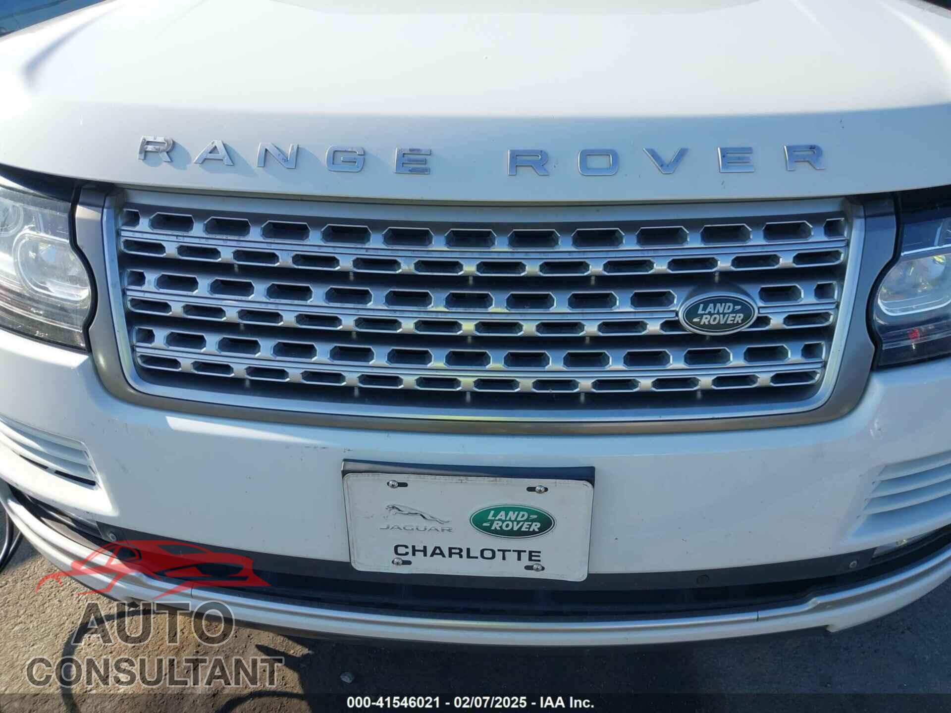 LAND ROVER RANGE ROVER 2014 - SALGS3TF3EA187545