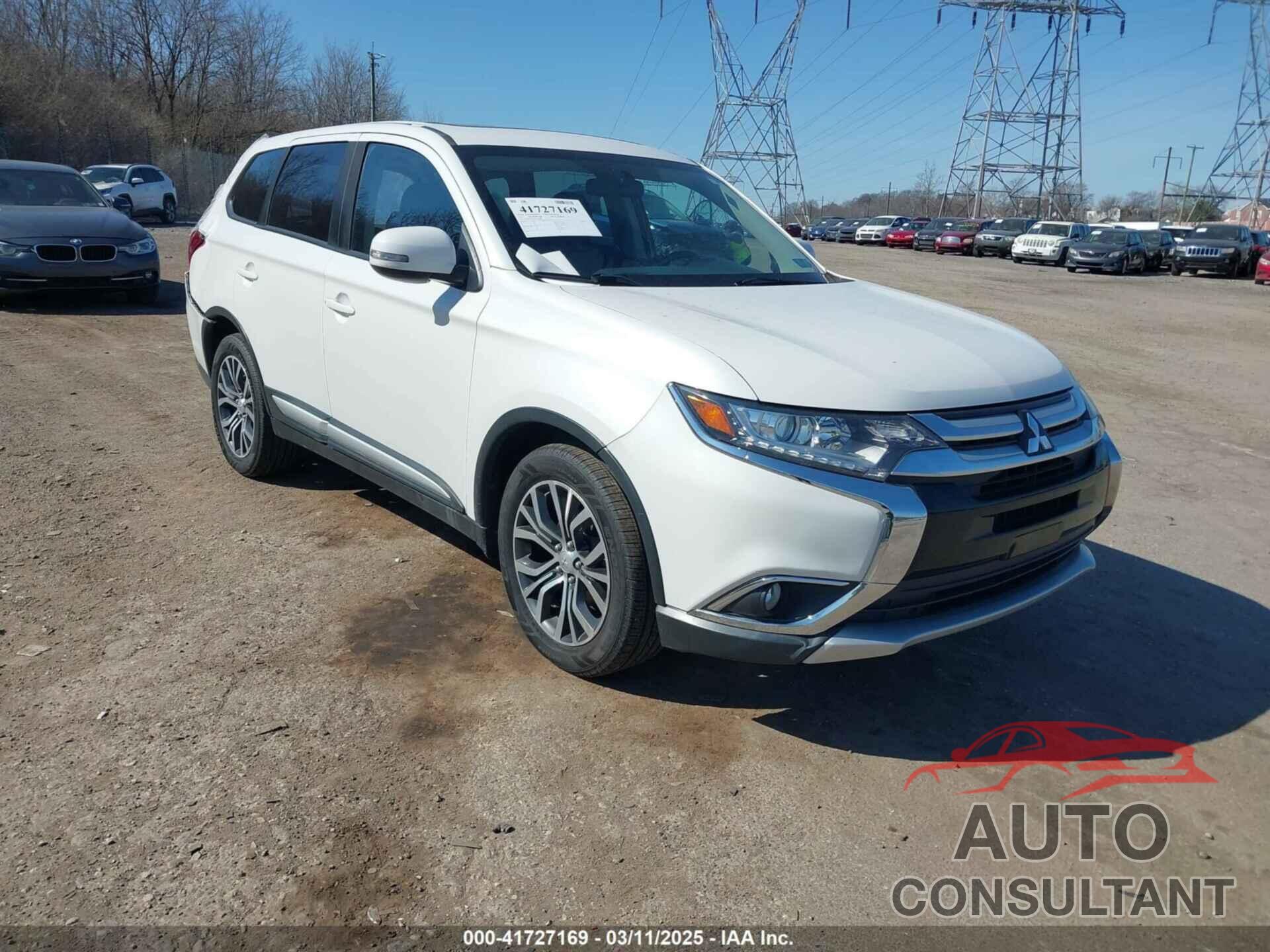 MITSUBISHI OUTLANDER 2017 - JA4AZ3A33HZ038750