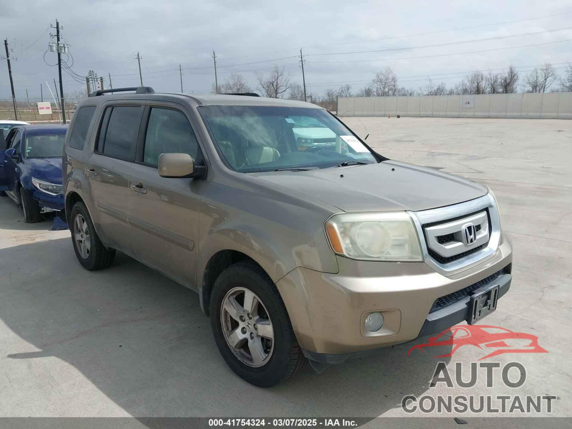 HONDA PILOT 2011 - 5FNYF4H74BB065660
