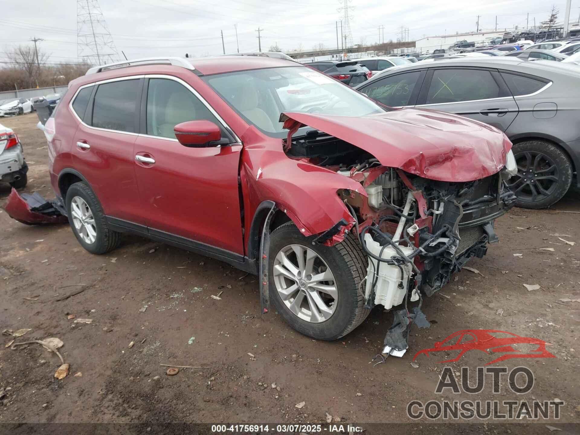 NISSAN ROGUE 2016 - 5N1AT2MV9GC785054