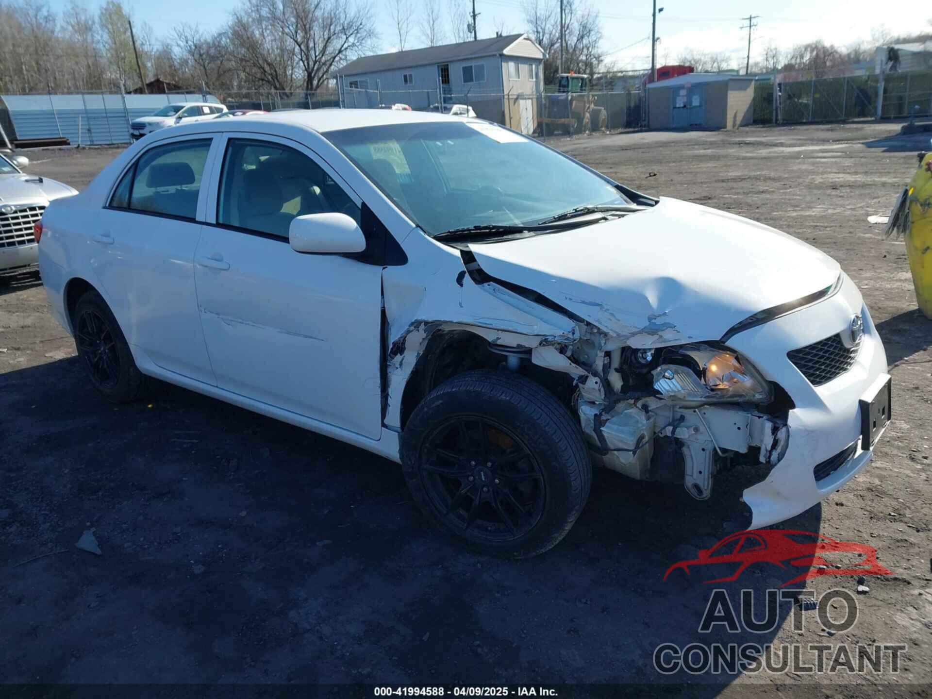 TOYOTA COROLLA 2009 - JTDBL40E299050359