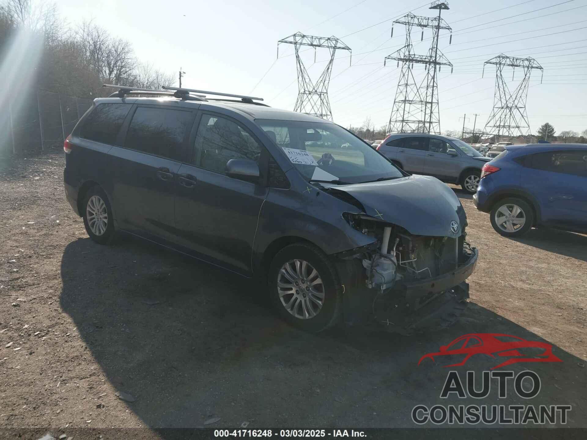 TOYOTA SIENNA 2014 - 5TDYK3DC3ES487461