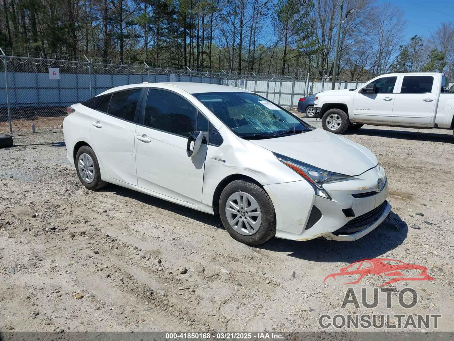 TOYOTA PRIUS 2018 - JTDKBRFU8J3070976
