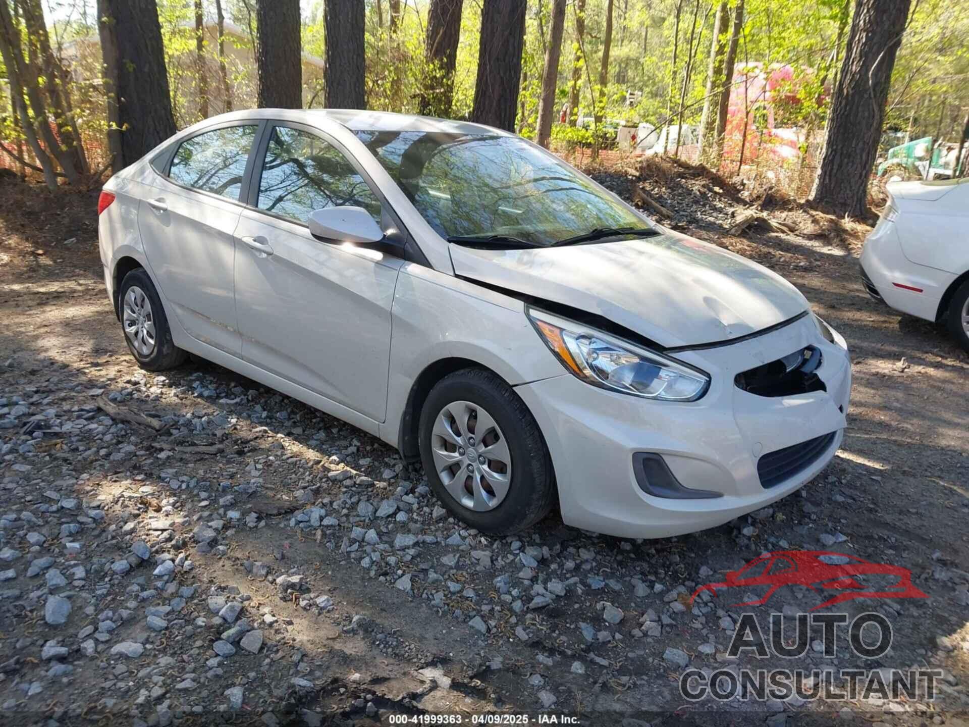 HYUNDAI ACCENT 2016 - KMHCT4AE7GU125646