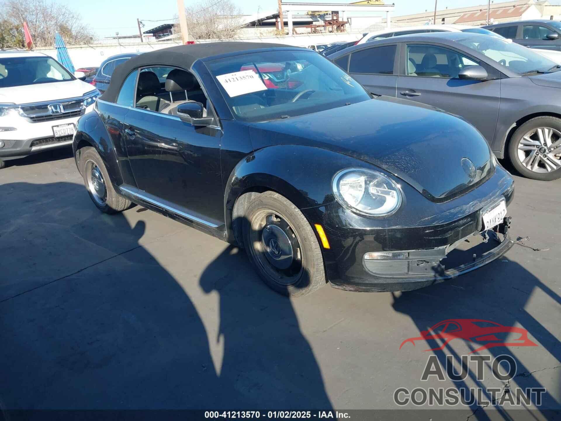 VOLKSWAGEN BEETLE 2013 - 3VW5P7AT8DM808843