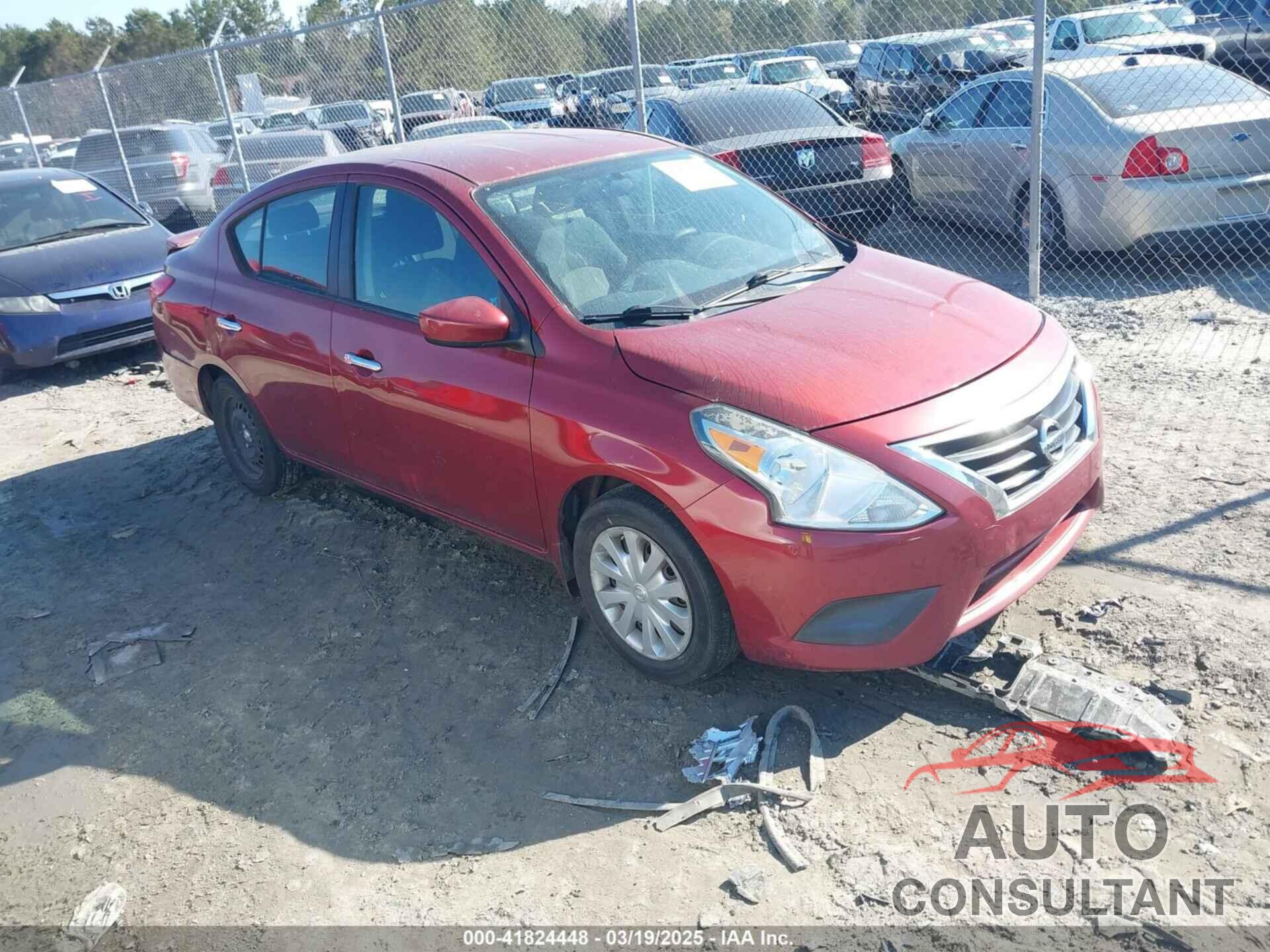 NISSAN VERSA 2016 - 3N1CN7AP8GL828333