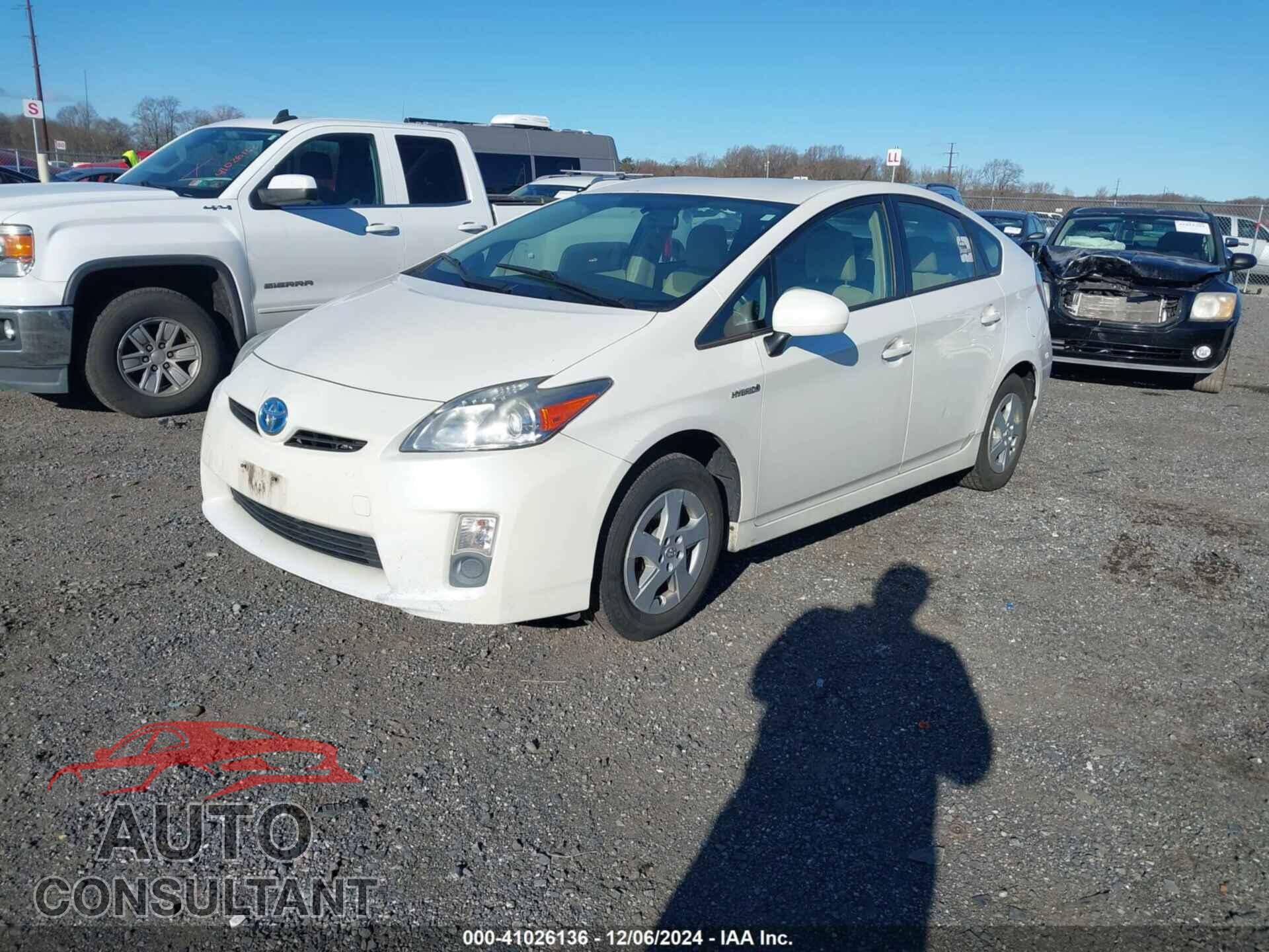 TOYOTA PRIUS 2011 - JTDKN3DU9B5321663