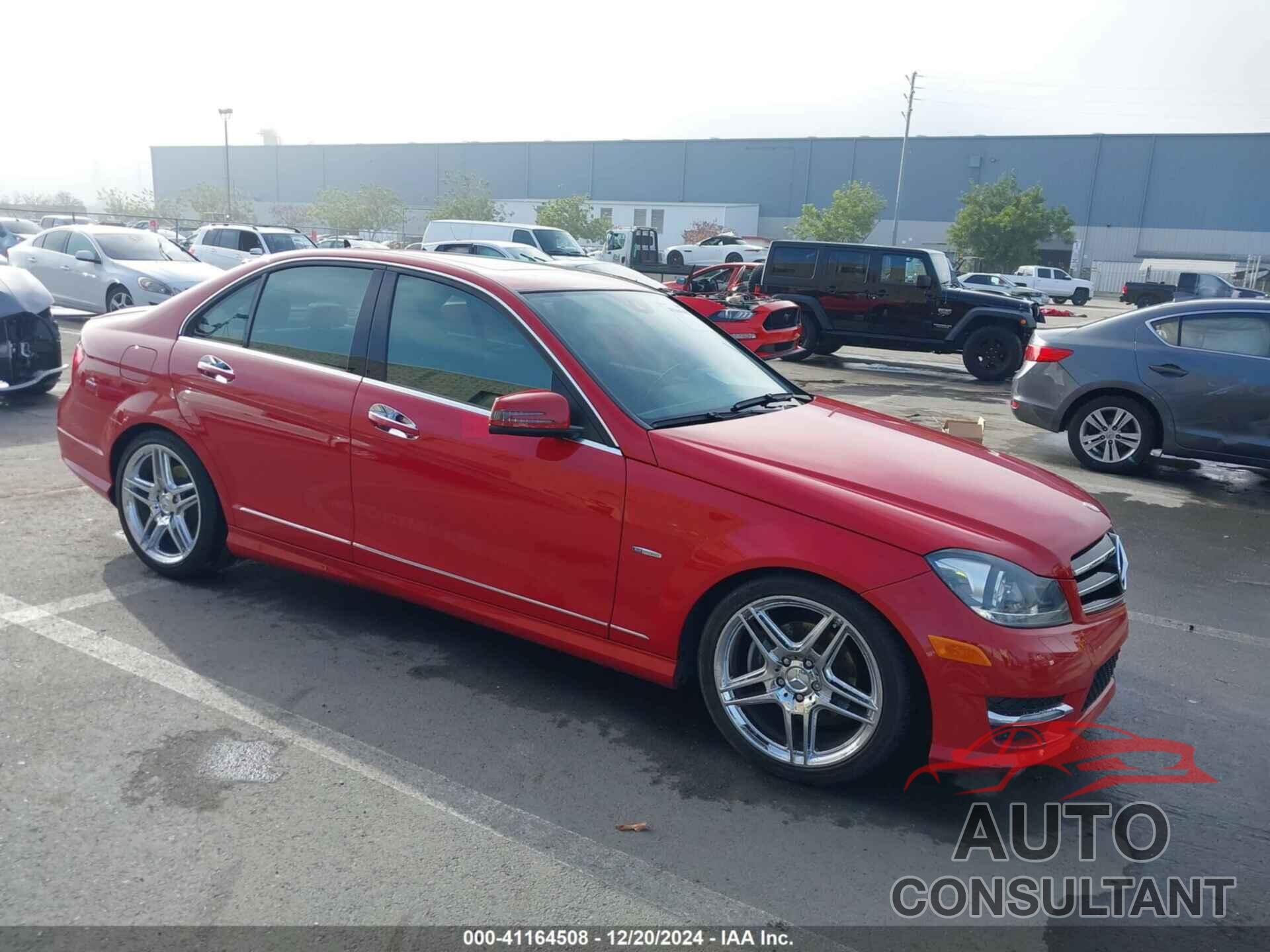 MERCEDES-BENZ C 250 2012 - WDDGF4HB9CR237747