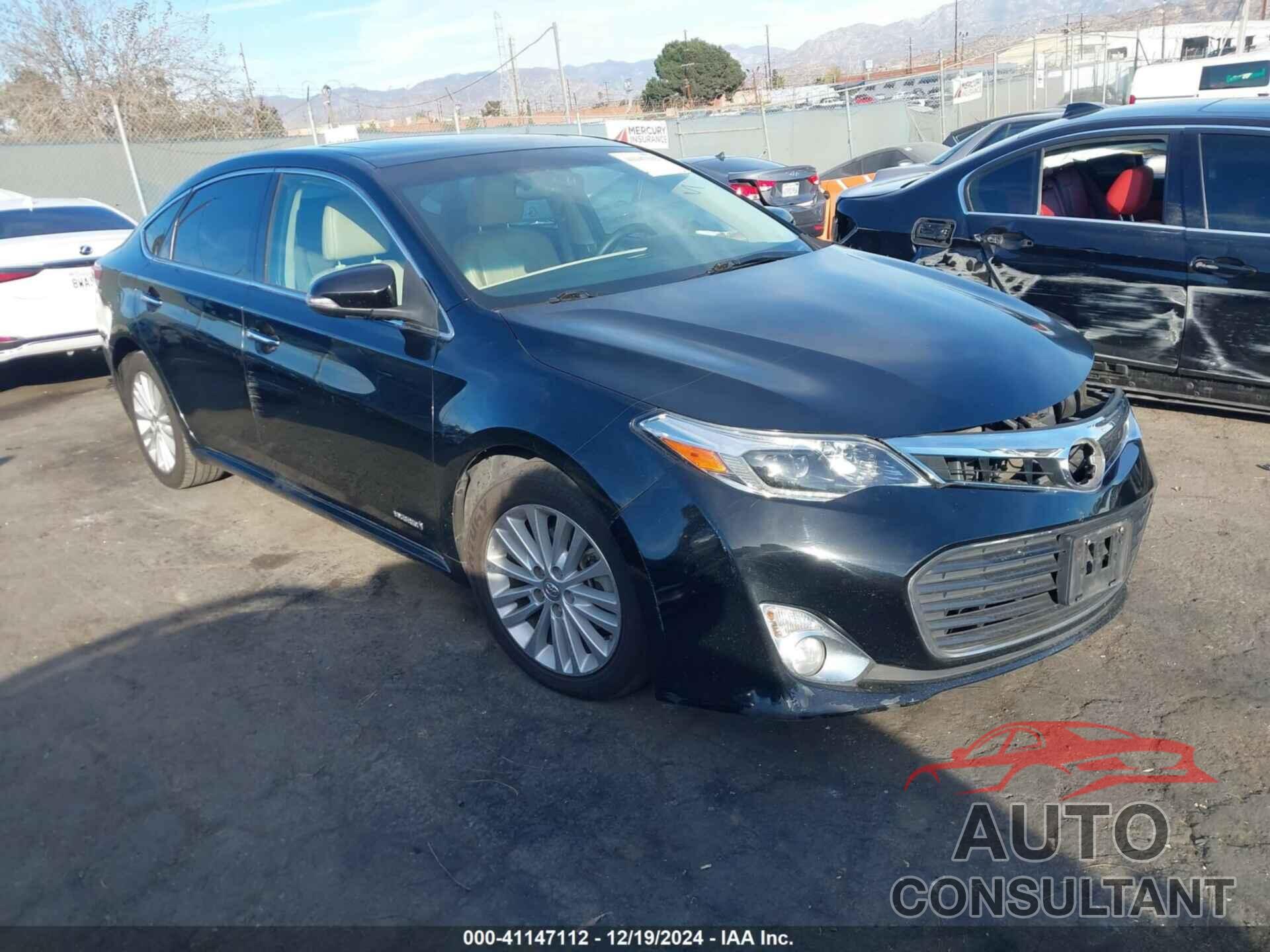 TOYOTA AVALON HYBRID 2013 - 4T1BD1EB8DU016812