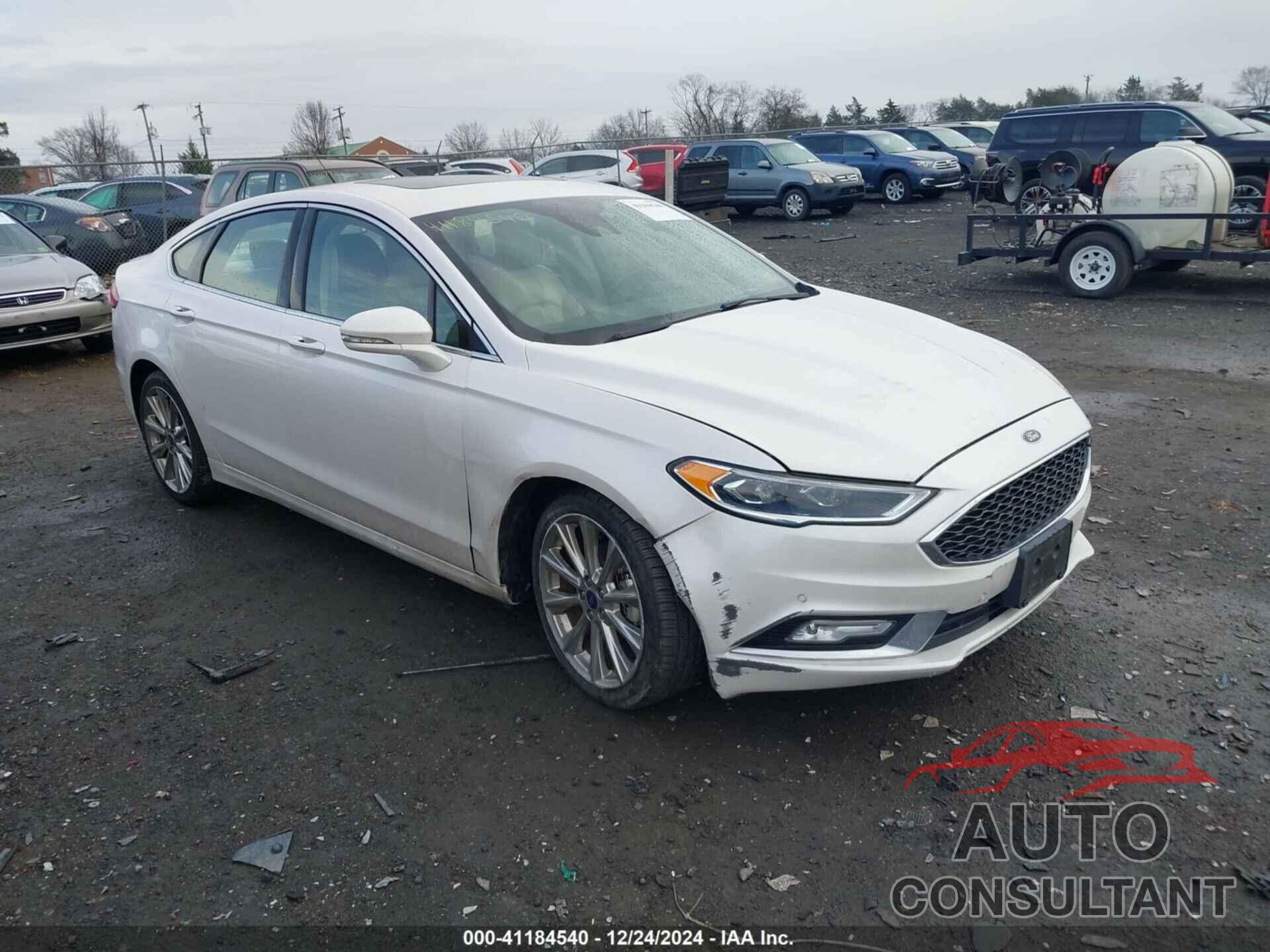 FORD FUSION 2017 - 3FA6P0D96HR411421