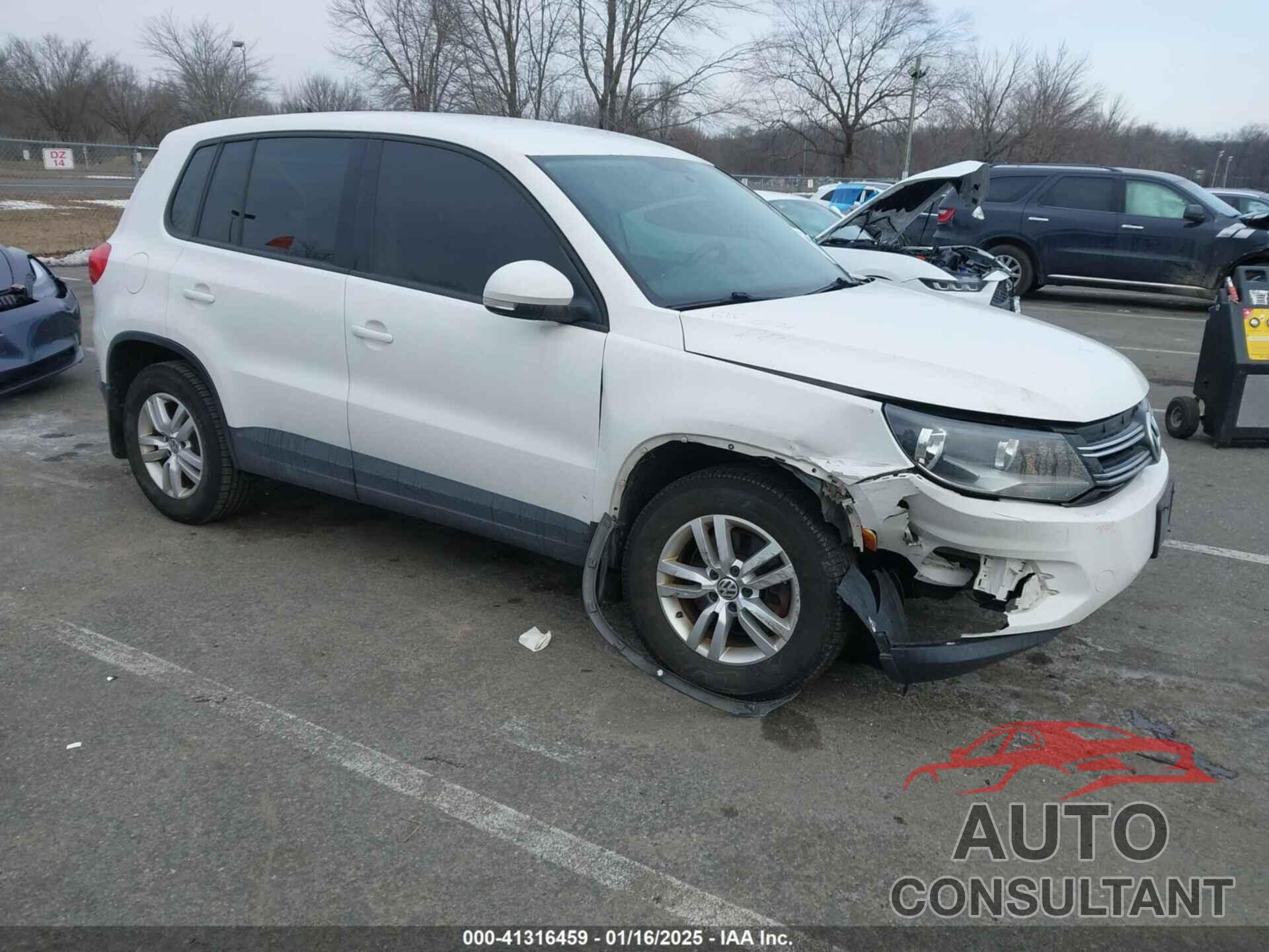 VOLKSWAGEN TIGUAN 2013 - WVGBV3AX1DW586942