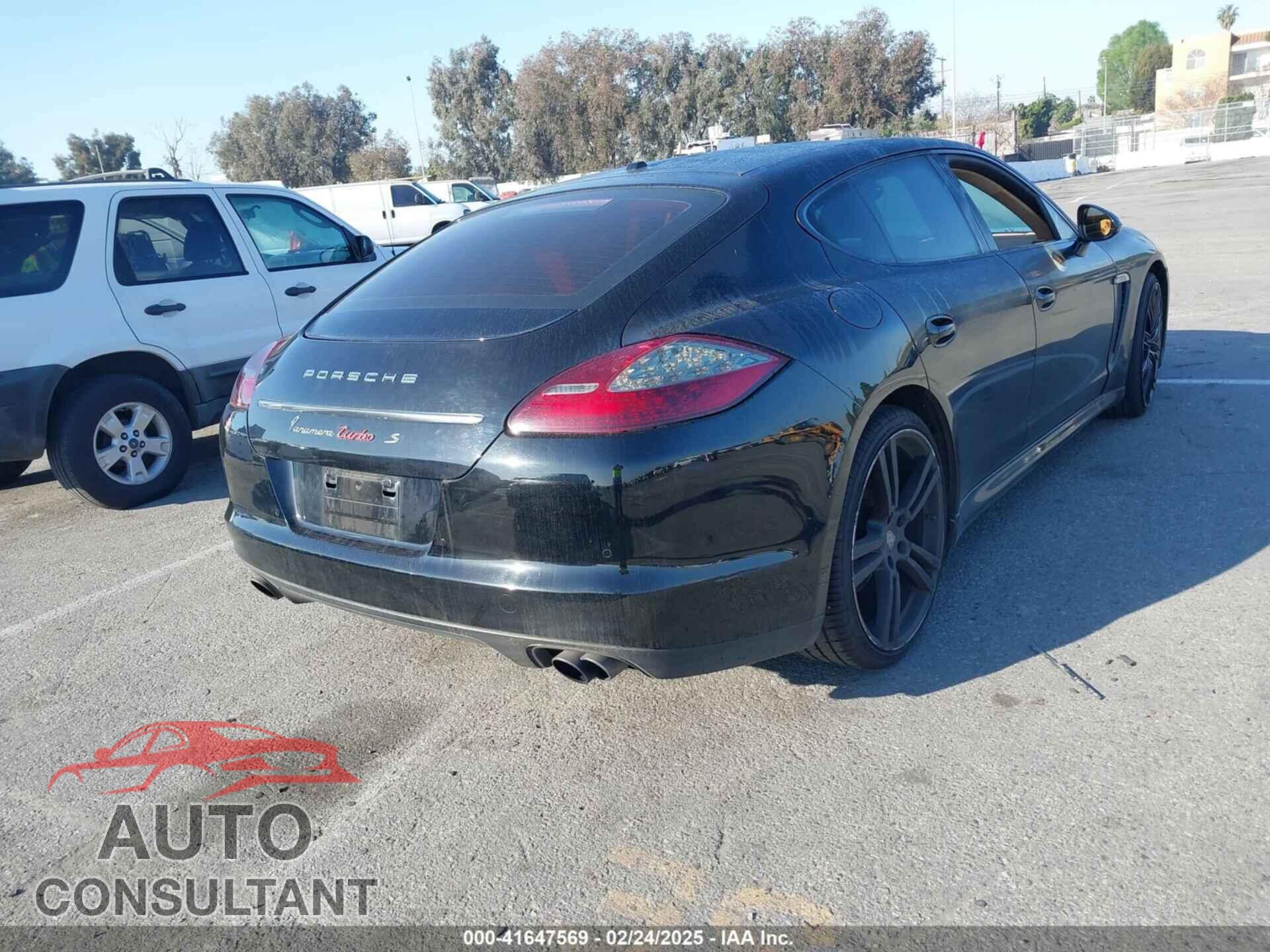 PORSCHE PANAMERA 2011 - WP0AA2A71BL013687