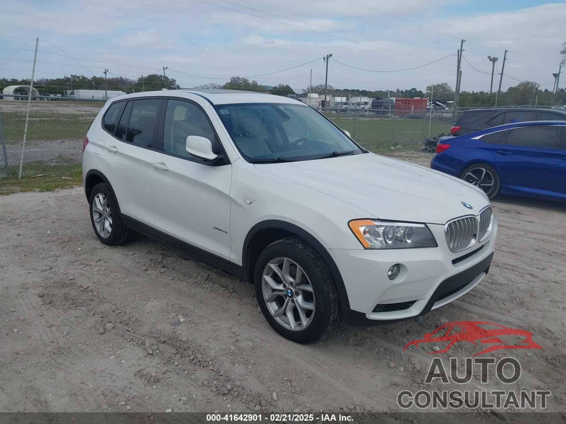 BMW X3 2012 - 5UXWX7C57CL736487