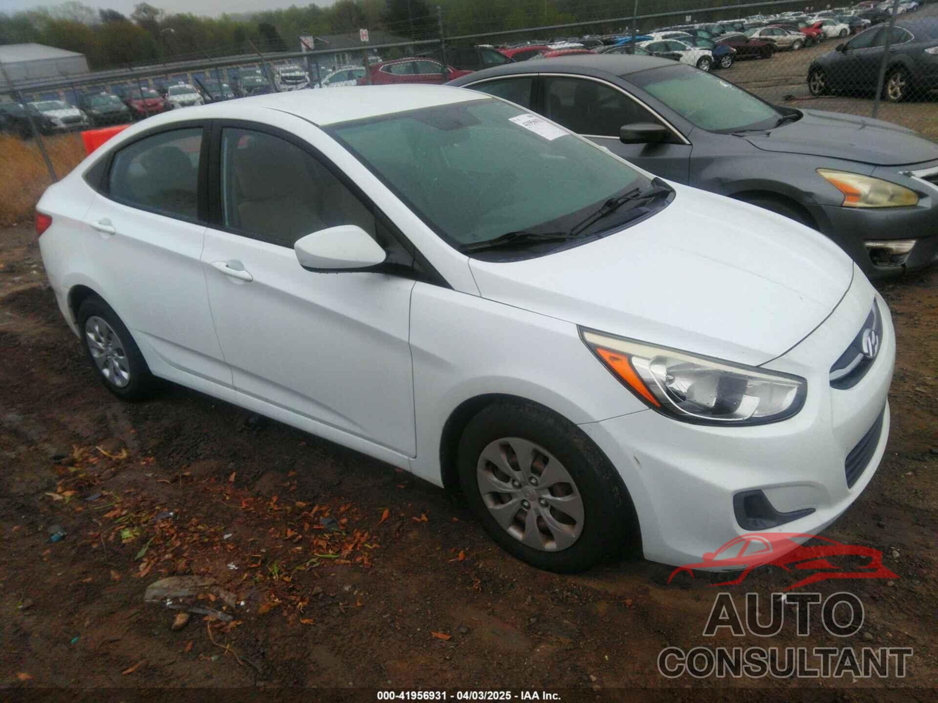 HYUNDAI ACCENT 2016 - KMHCT4AE8GU979206