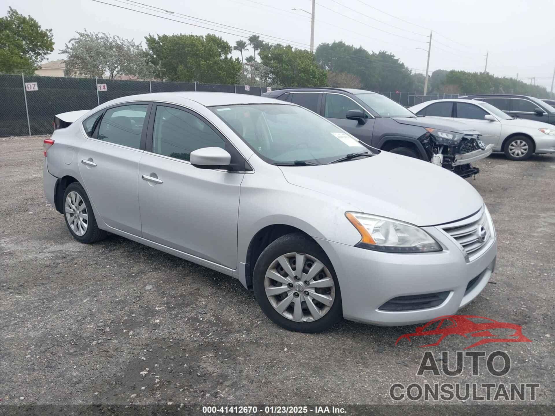 NISSAN SENTRA 2015 - 3N1AB7AP1FY279947