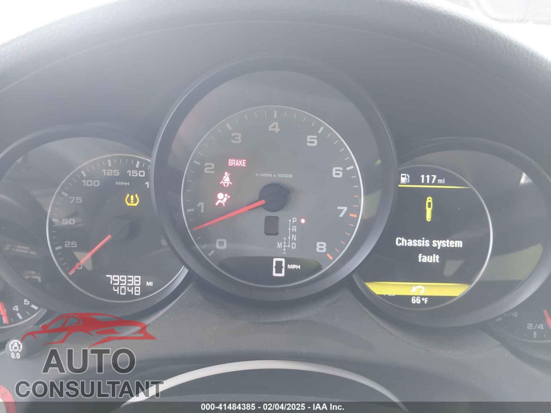 PORSCHE CAYENNE 2012 - WP1AB2A20CLA49825