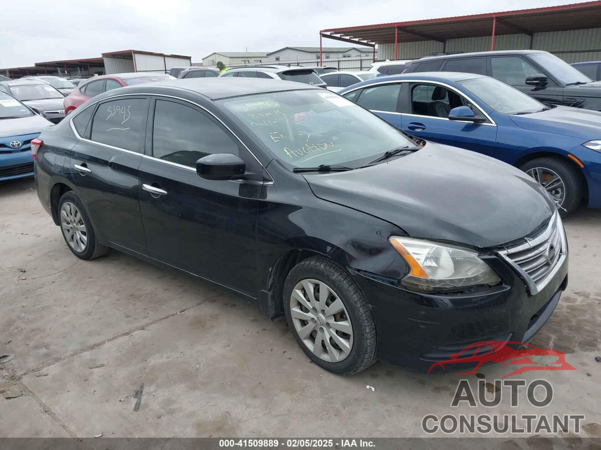 NISSAN SENTRA 2014 - 1N4AB7AP9EN855945