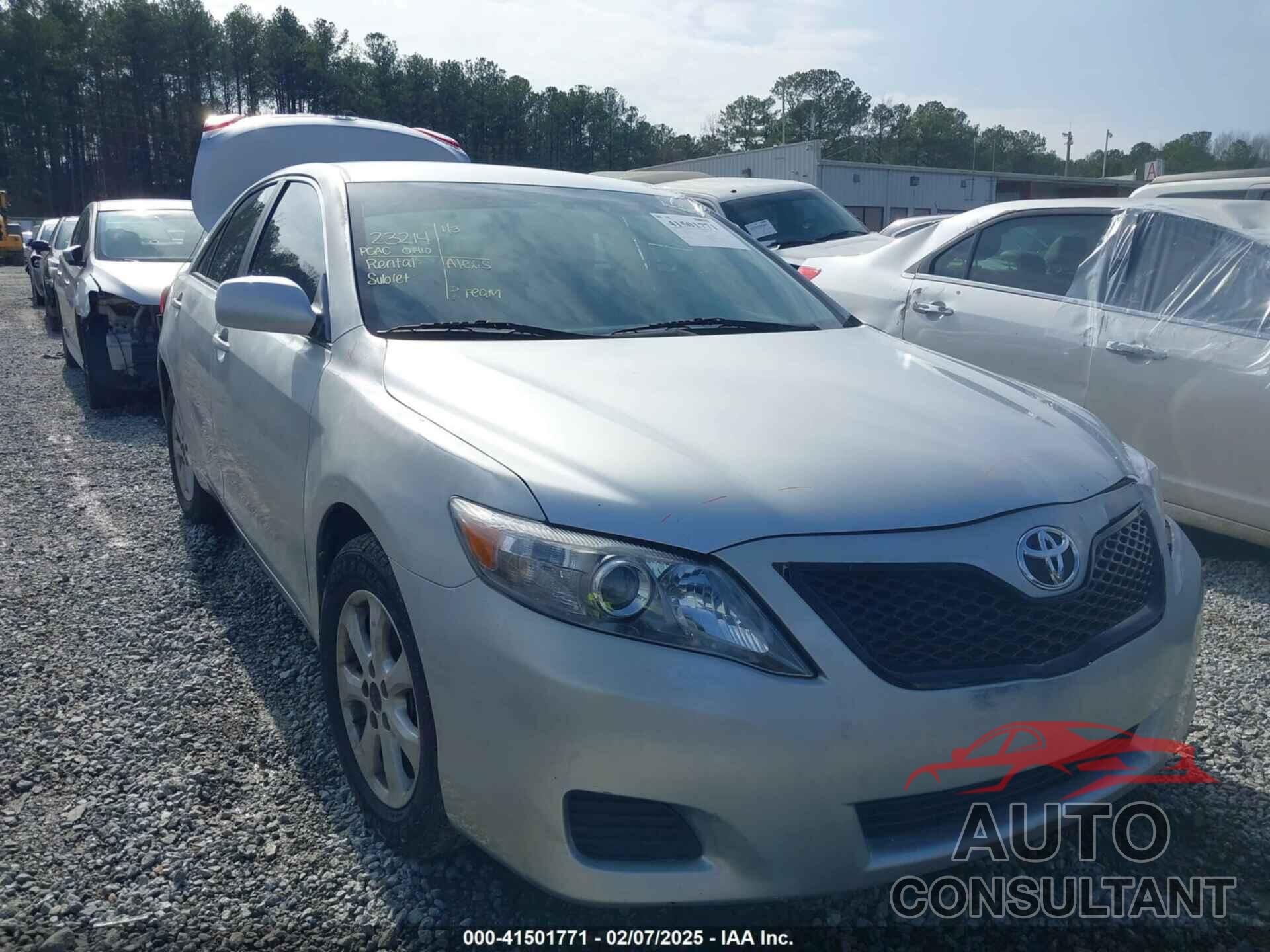 TOYOTA CAMRY 2011 - 4T1BF3EK9BU148285