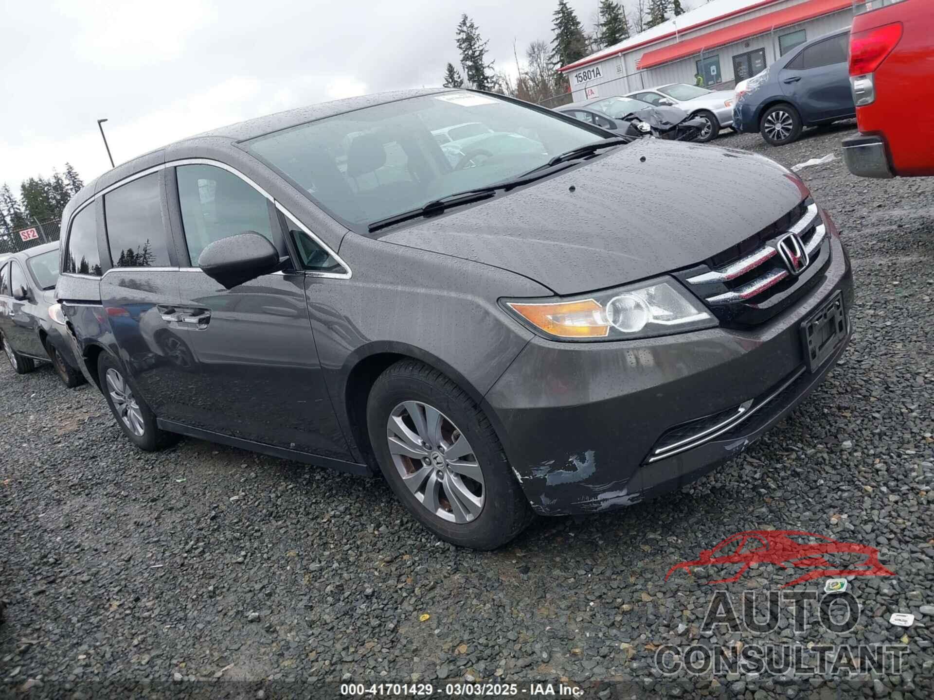 HONDA ODYSSEY 2017 - 5FNRL5H34HB009081