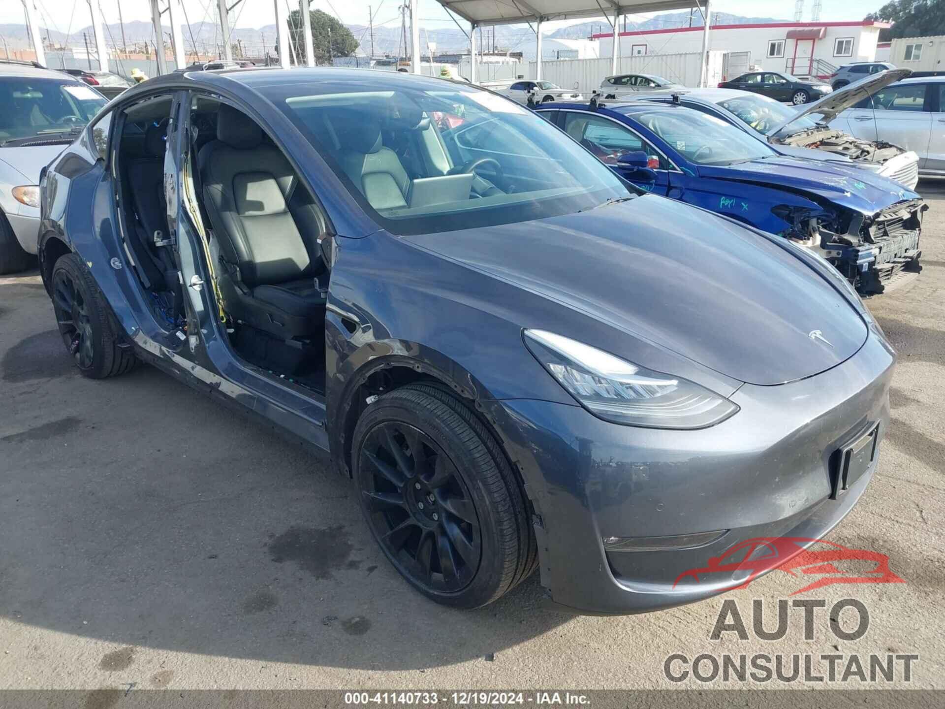 TESLA MODEL Y 2022 - 7SAYGDEE5NF343506