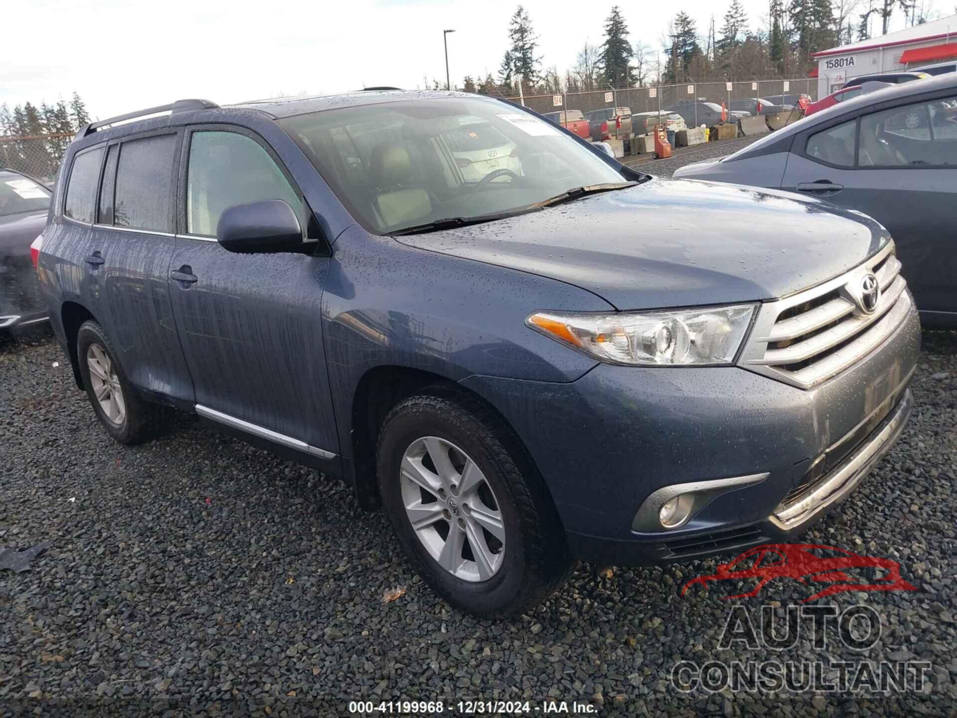 TOYOTA HIGHLANDER 2011 - 5TDBK3EH6BS057998