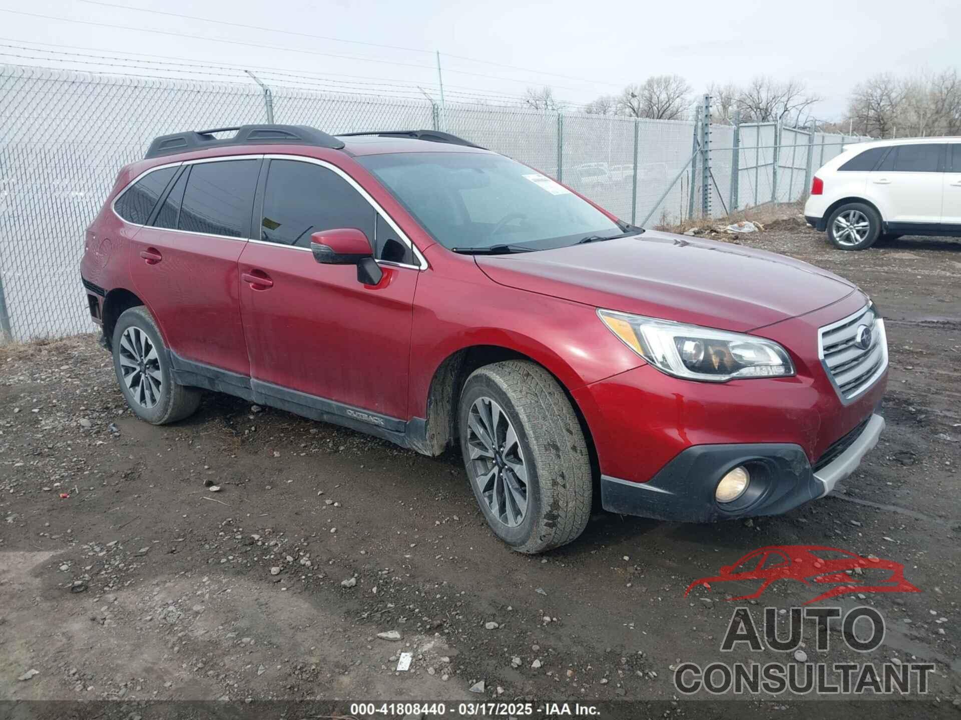 SUBARU OUTBACK 2016 - 4S4BSALC4G3236671