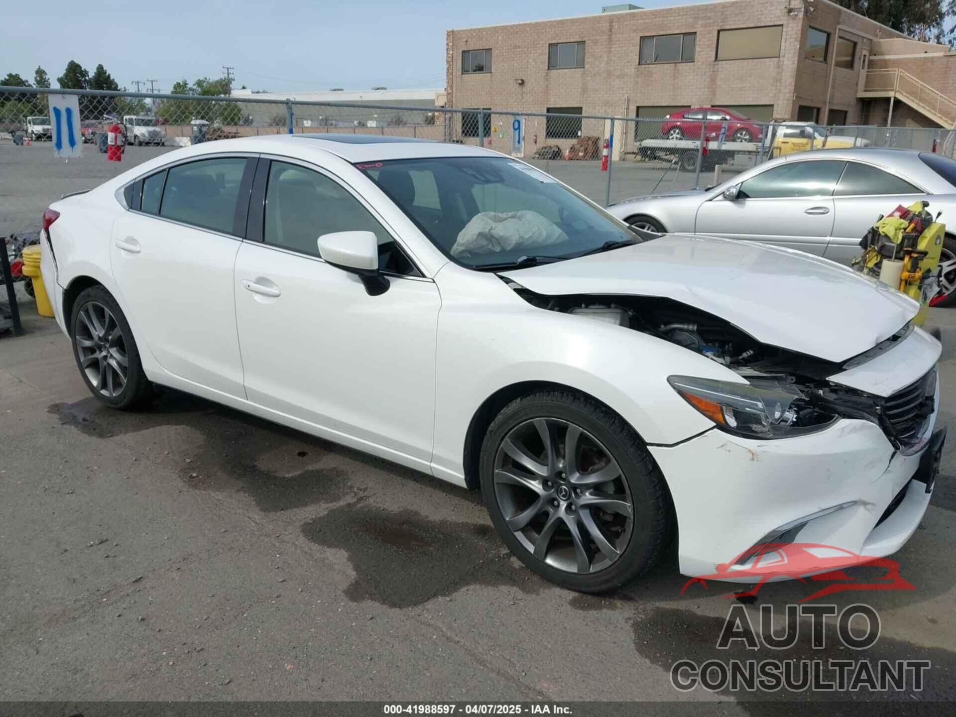 MAZDA MAZDA6 2016 - JM1GJ1W51G1444867