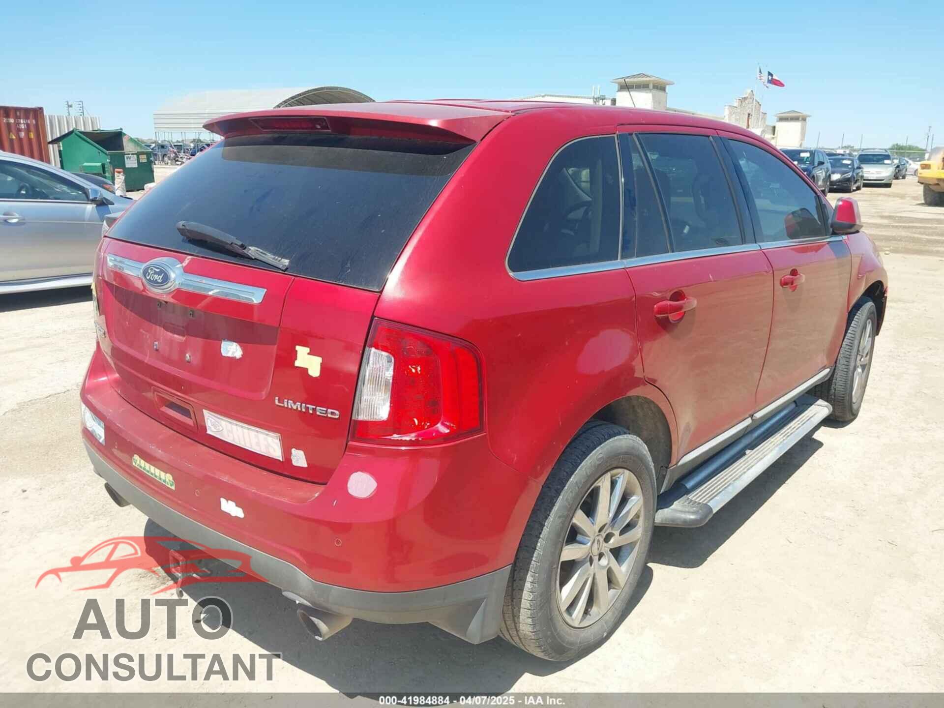 FORD EDGE 2011 - 2FMDK3KC8BBA53157