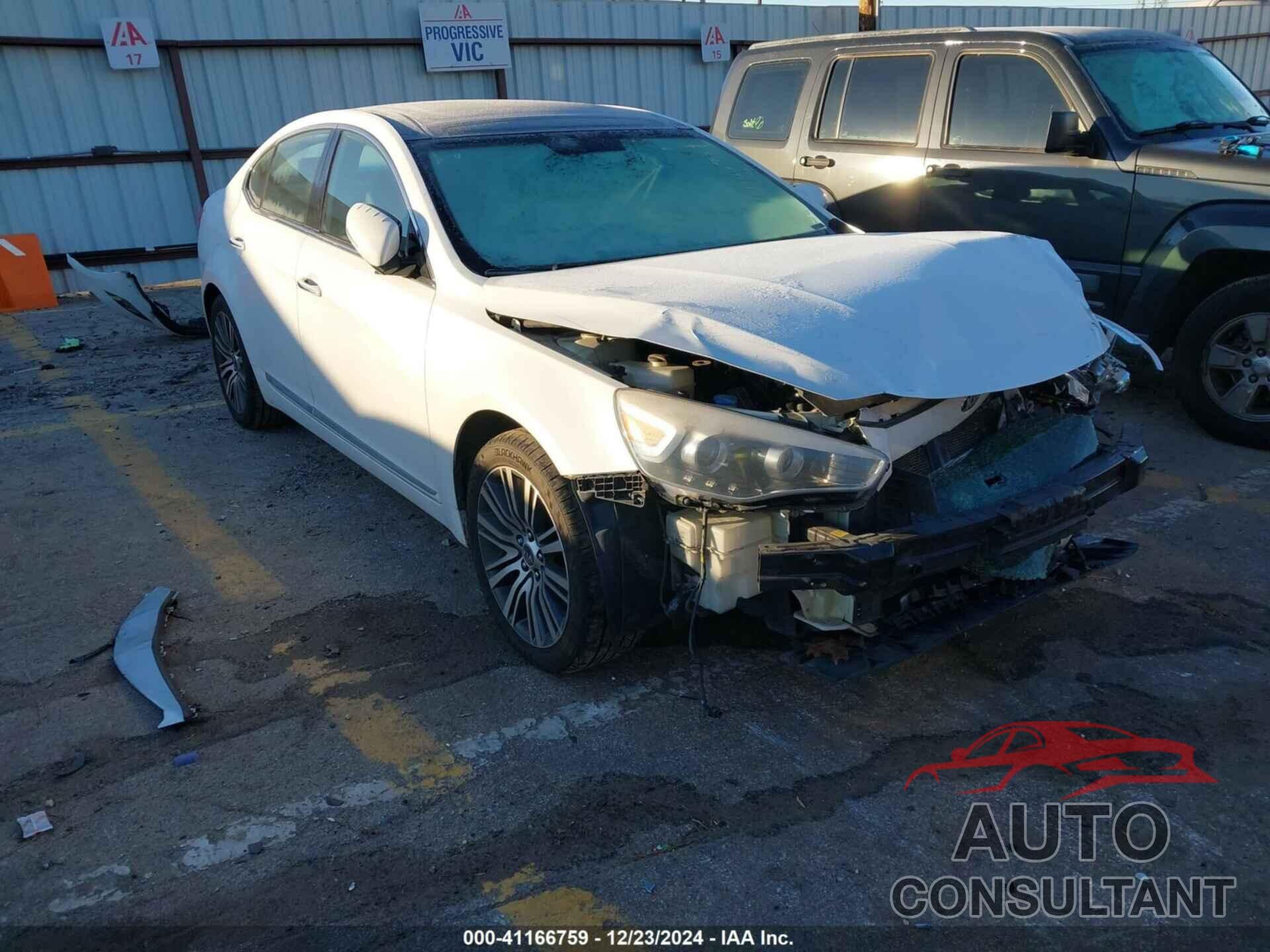 KIA CADENZA 2015 - KNALN4D74F5173915