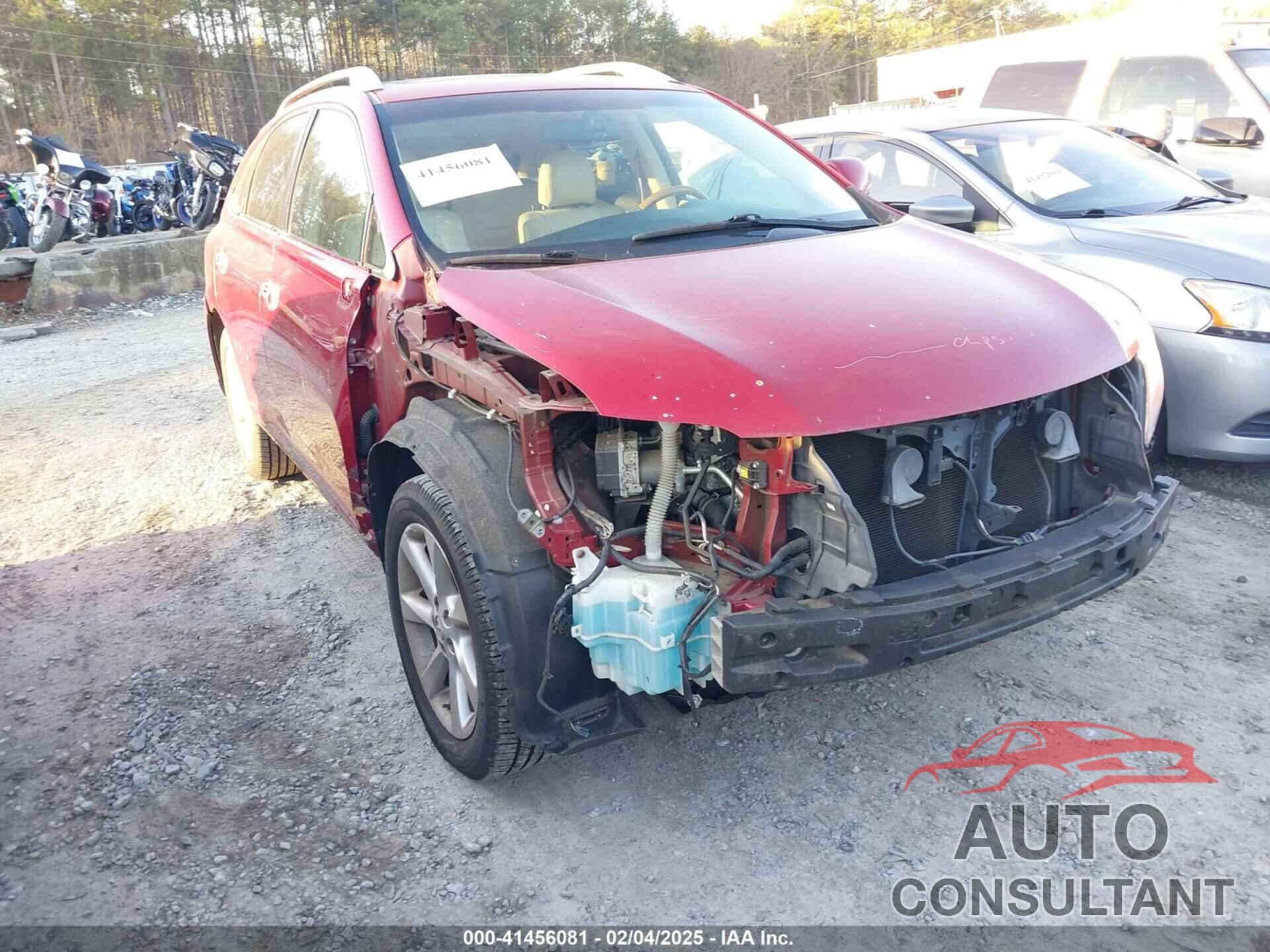 LEXUS RX 350 2010 - 2T2ZK1BA1AC006437