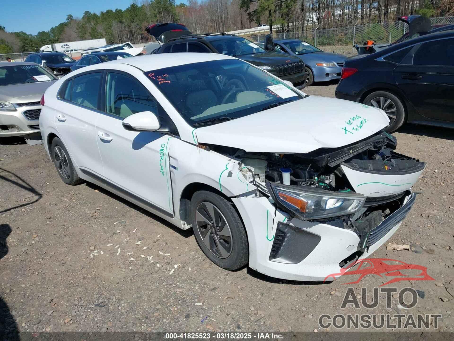HYUNDAI IONIQ HYBRID 2019 - KMHC75LC7KU118324